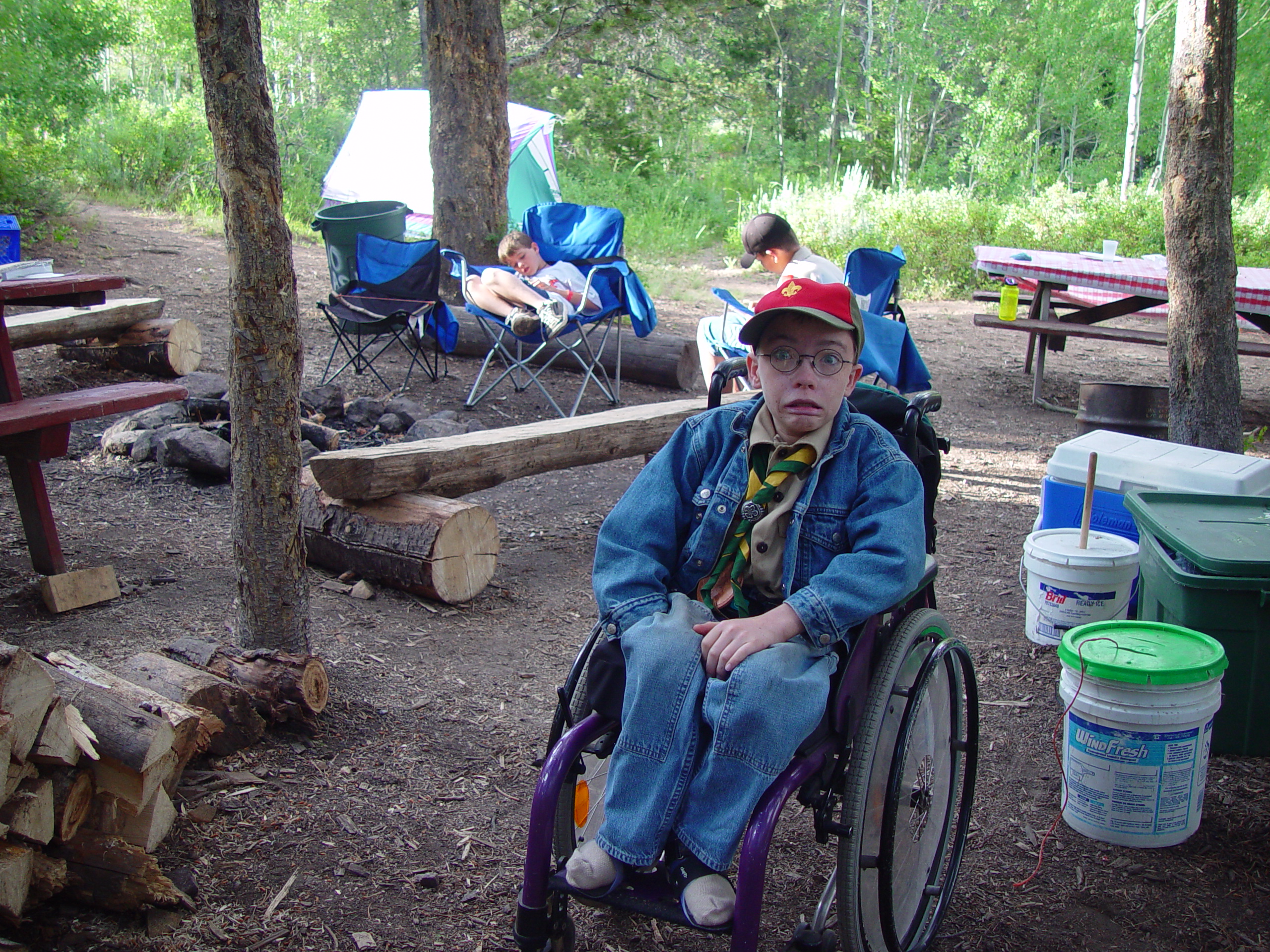 Chris & Ben go to Scout Camp (Camp Bartlett, Idaho)