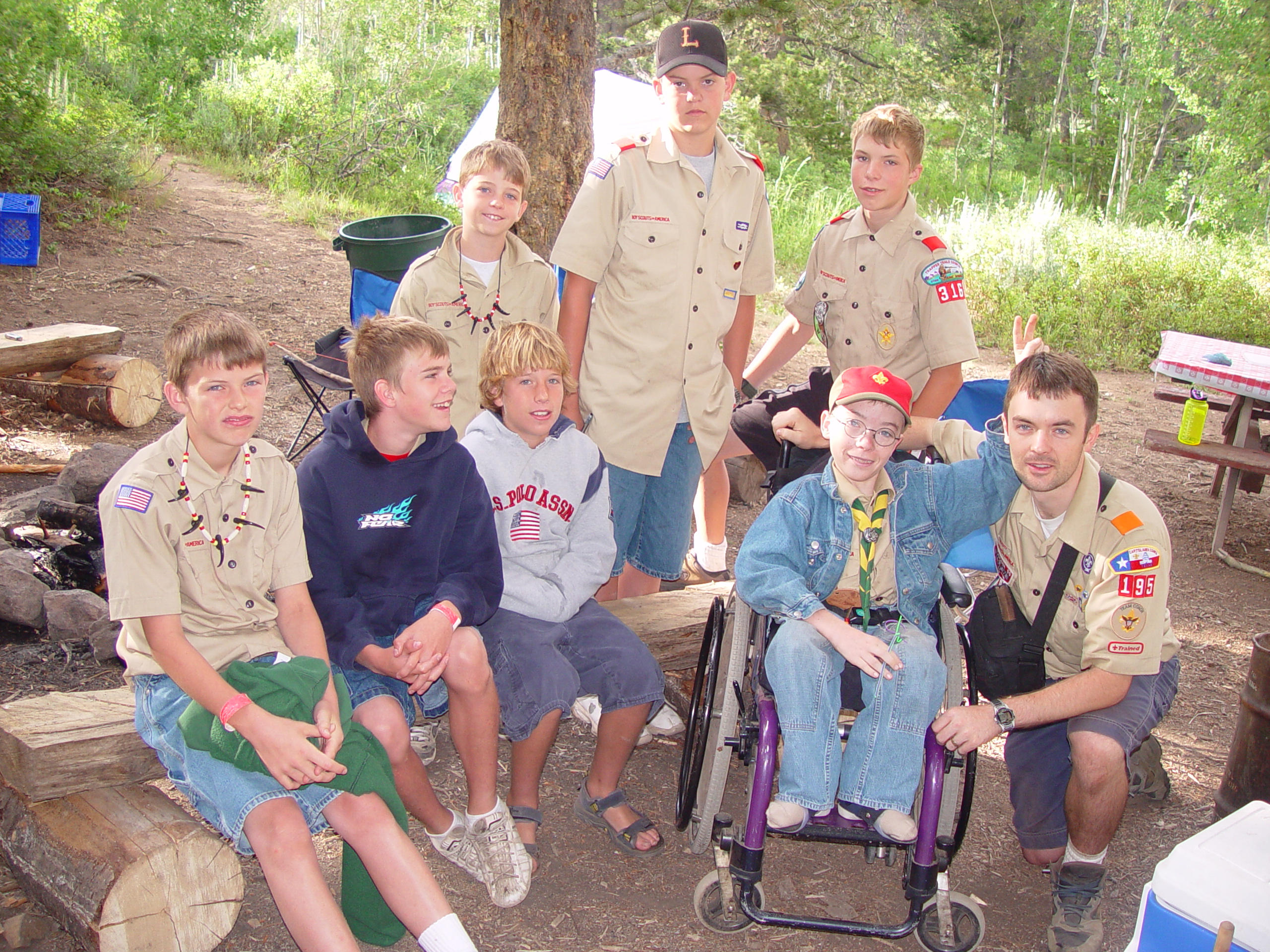 Chris & Ben go to Scout Camp (Camp Bartlett, Idaho)