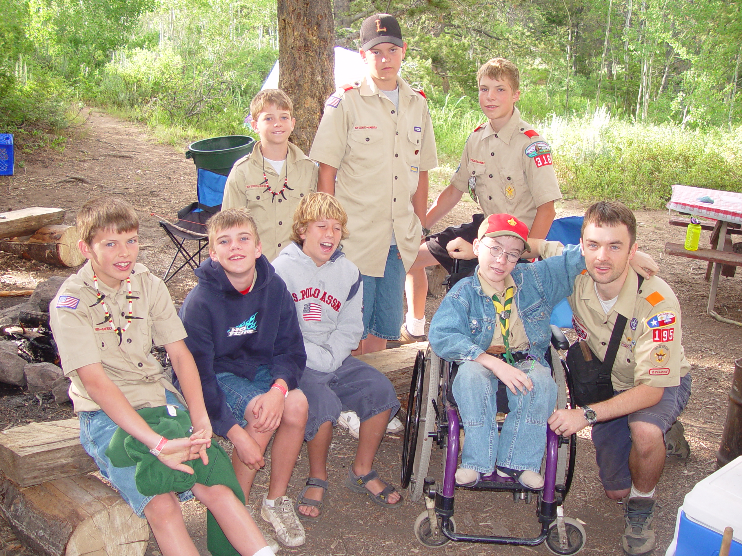 Chris & Ben go to Scout Camp (Camp Bartlett, Idaho)