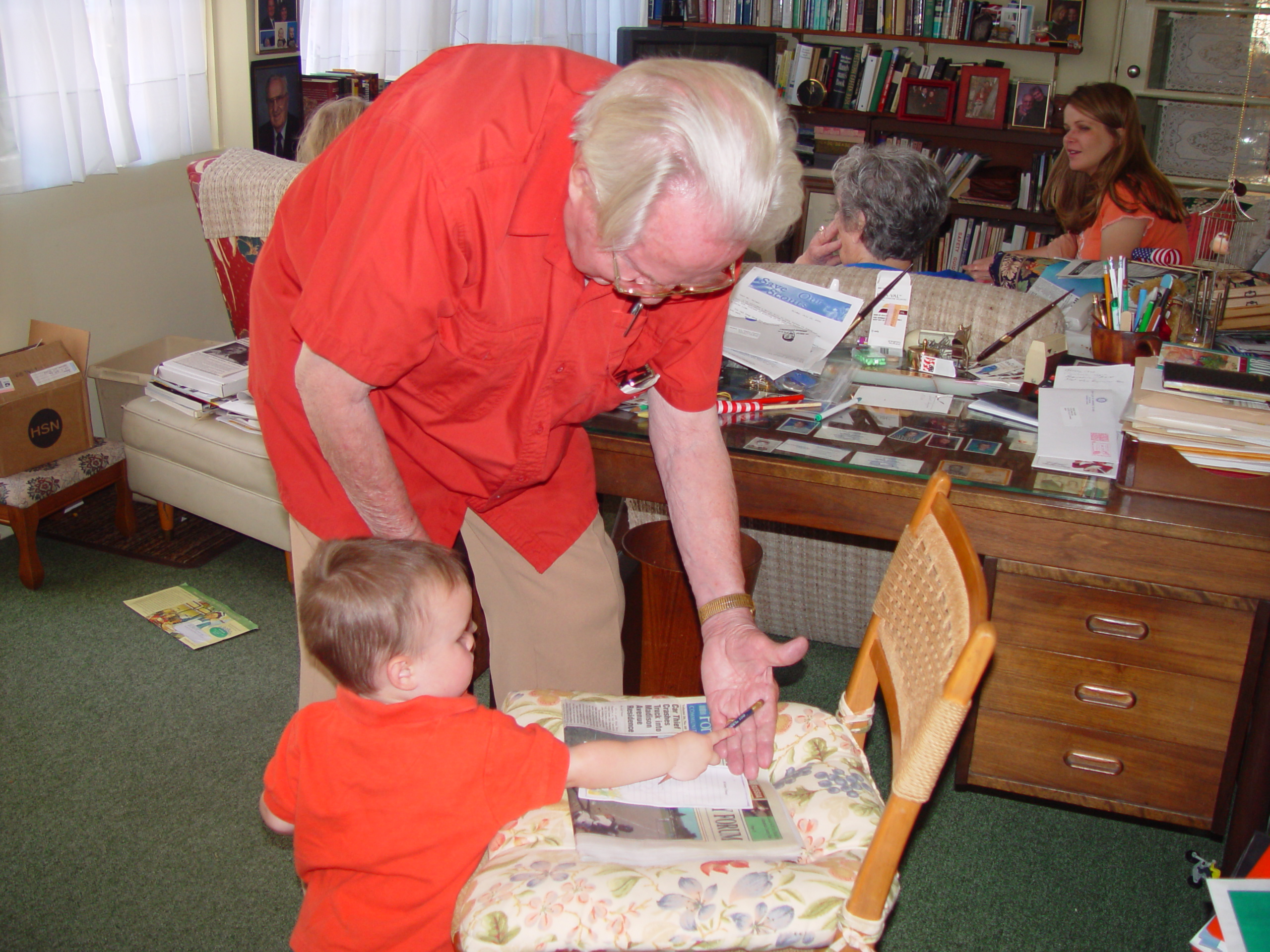 Visiting Grandma & Grandpa Palmer (Castro Valley, California), San Francisco