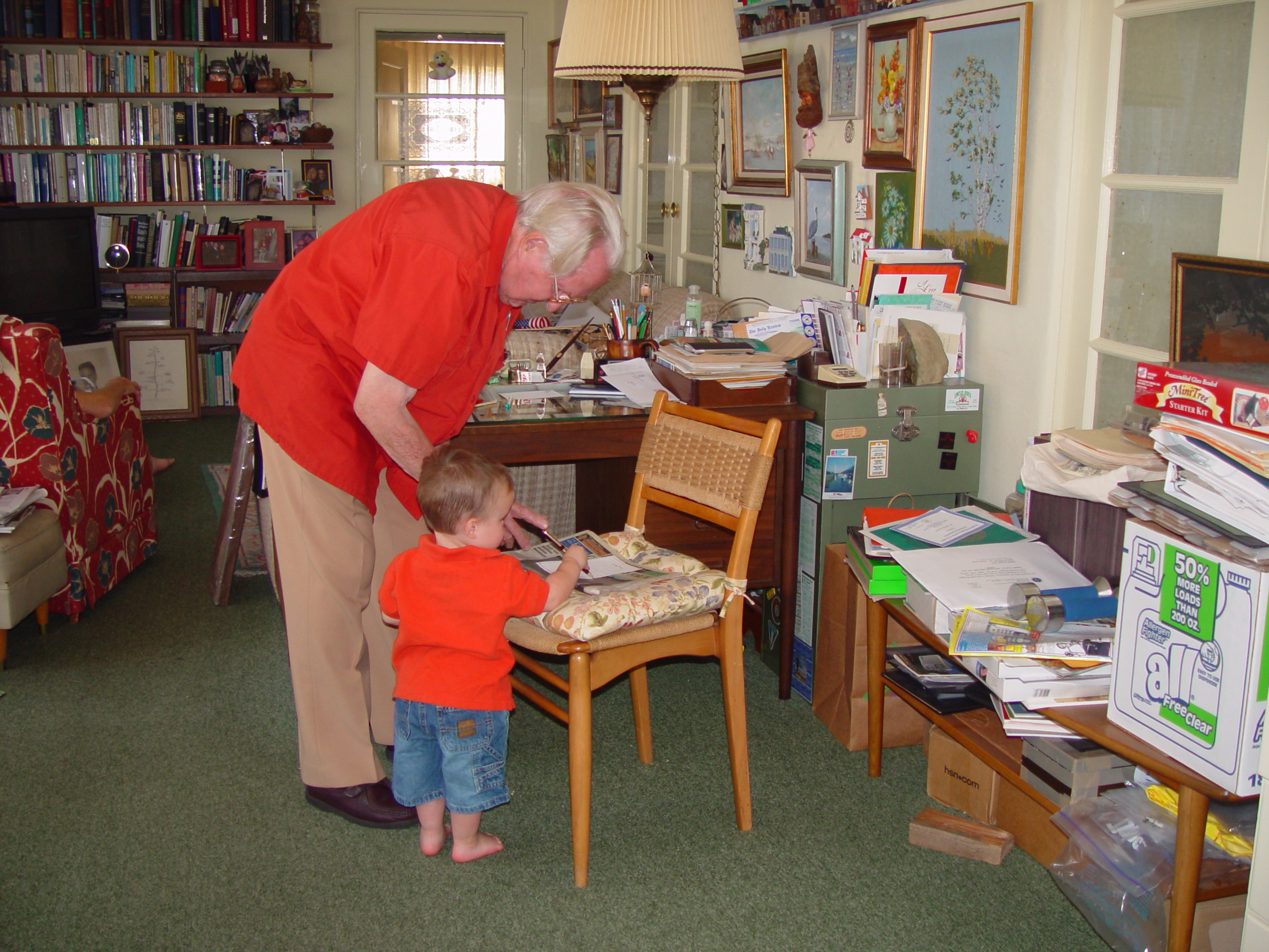 Visiting Grandma & Grandpa Palmer (Castro Valley, California), San Francisco