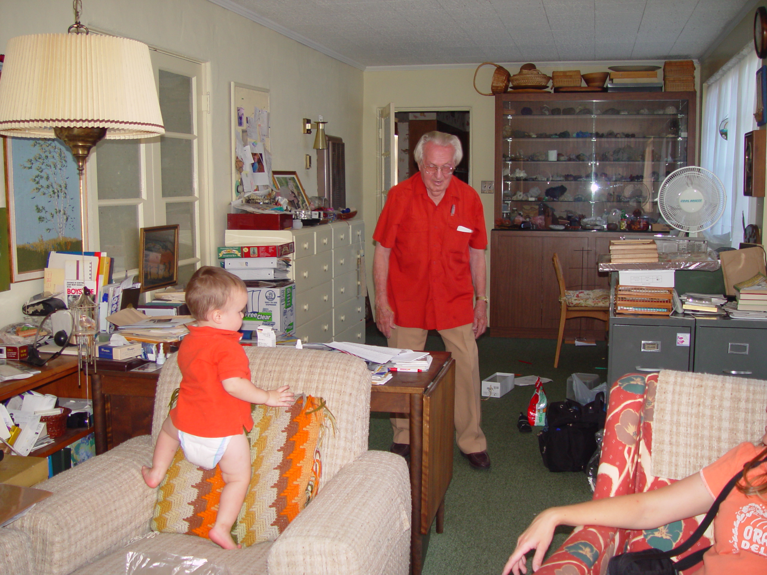 Visiting Grandma & Grandpa Palmer (Castro Valley, California), San Francisco