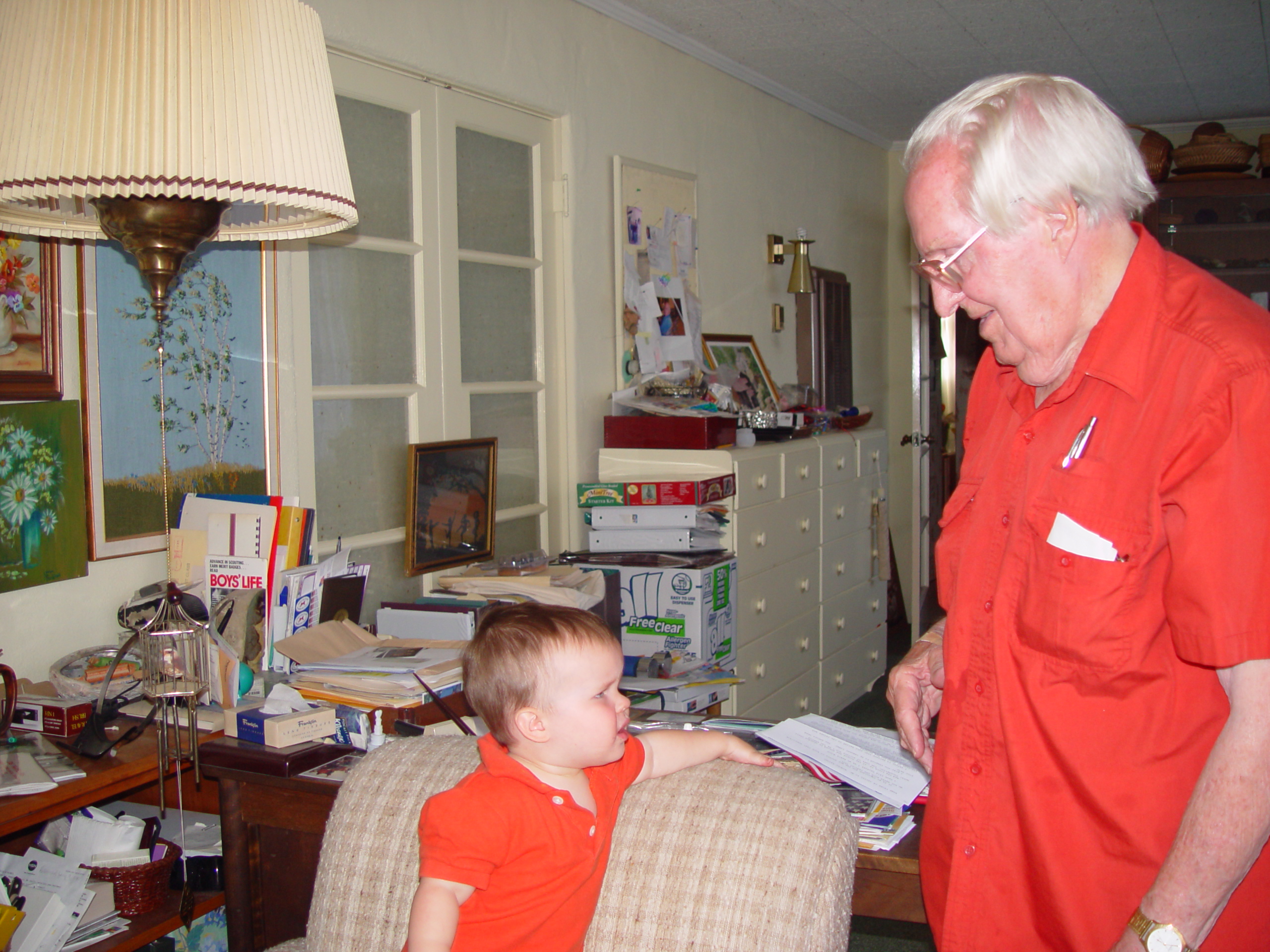 Visiting Grandma & Grandpa Palmer (Castro Valley, California), San Francisco