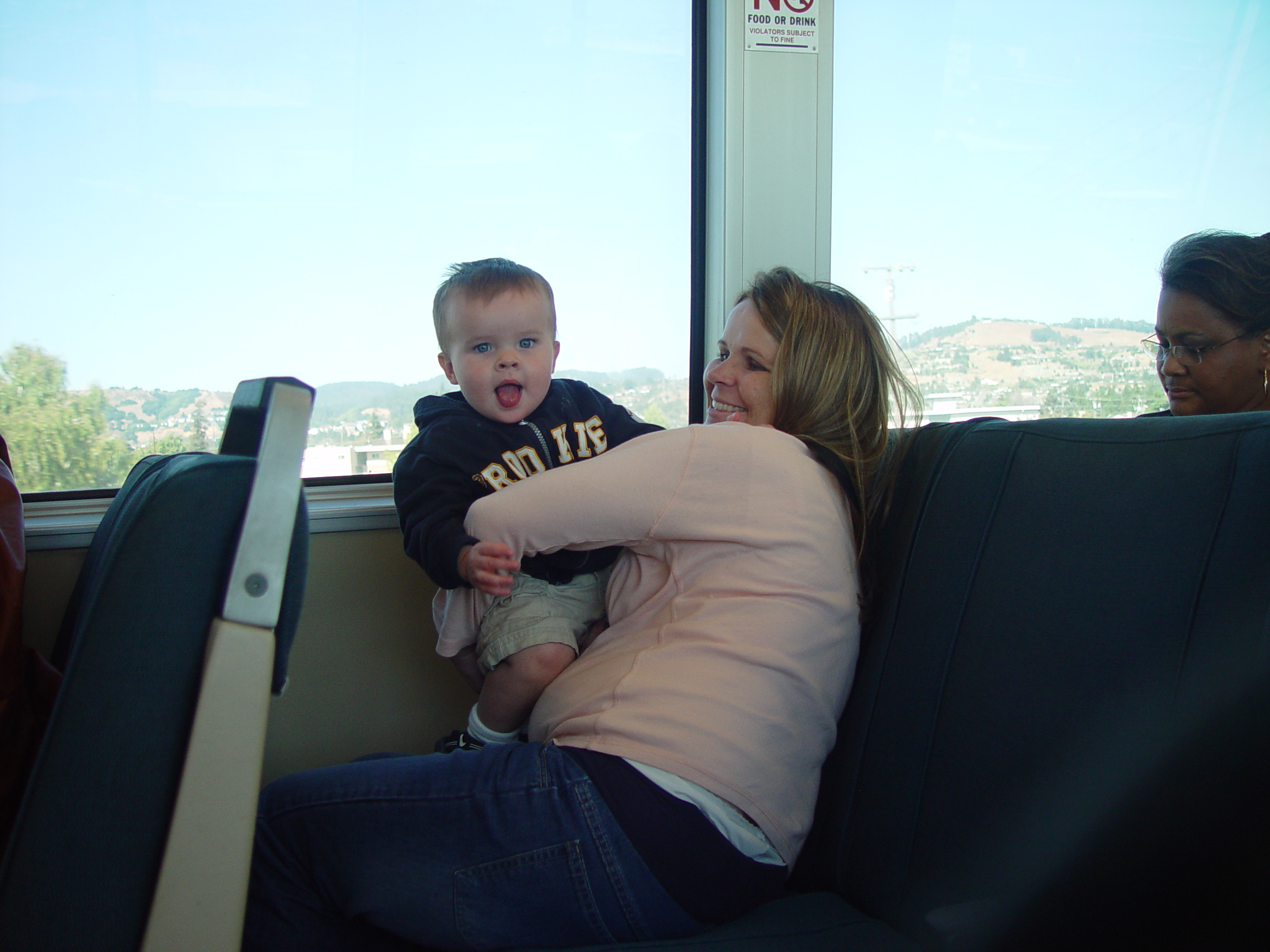 Visiting Grandma & Grandpa Palmer (Castro Valley, California), San Francisco