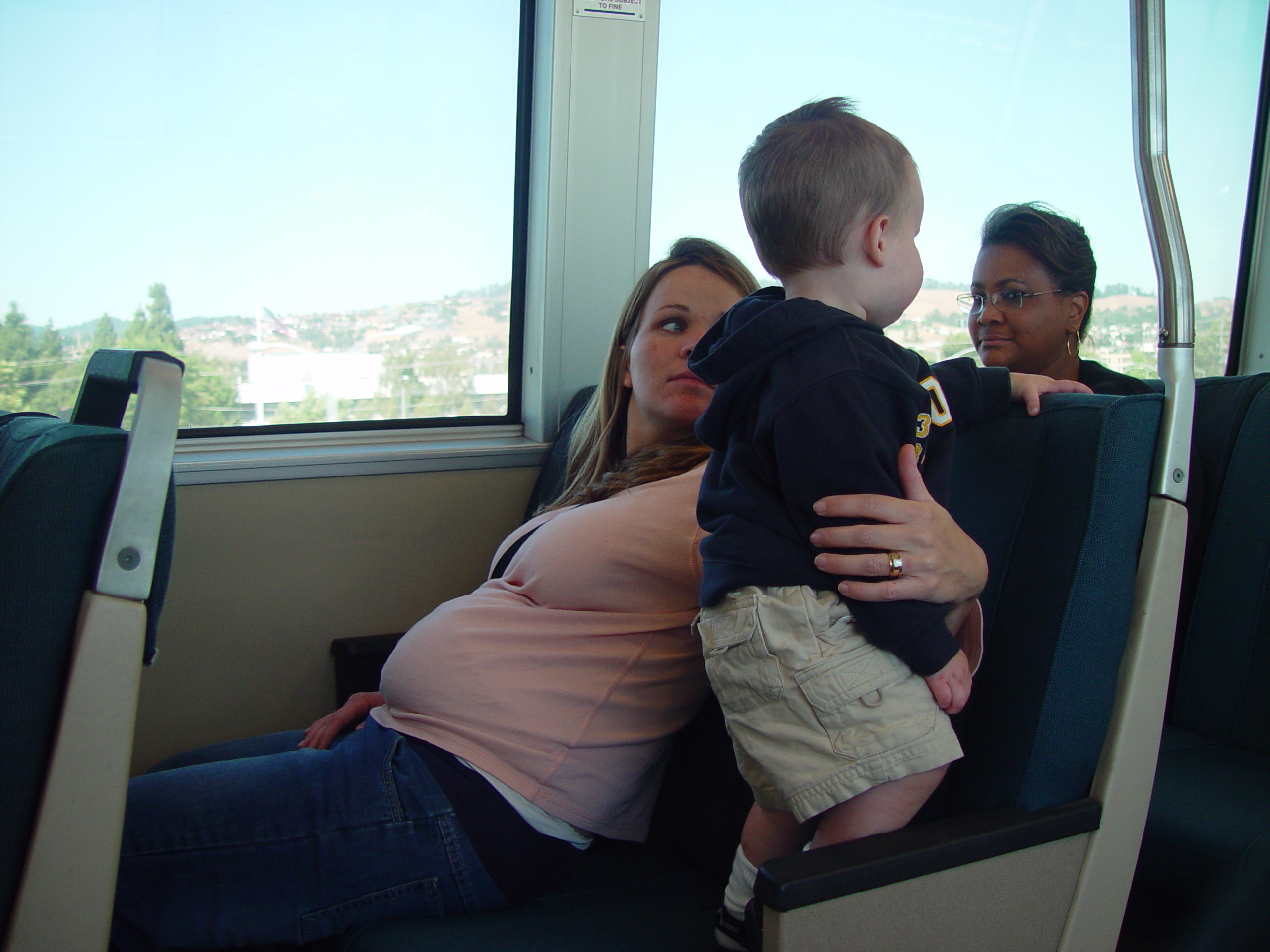 Visiting Grandma & Grandpa Palmer (Castro Valley, California), San Francisco