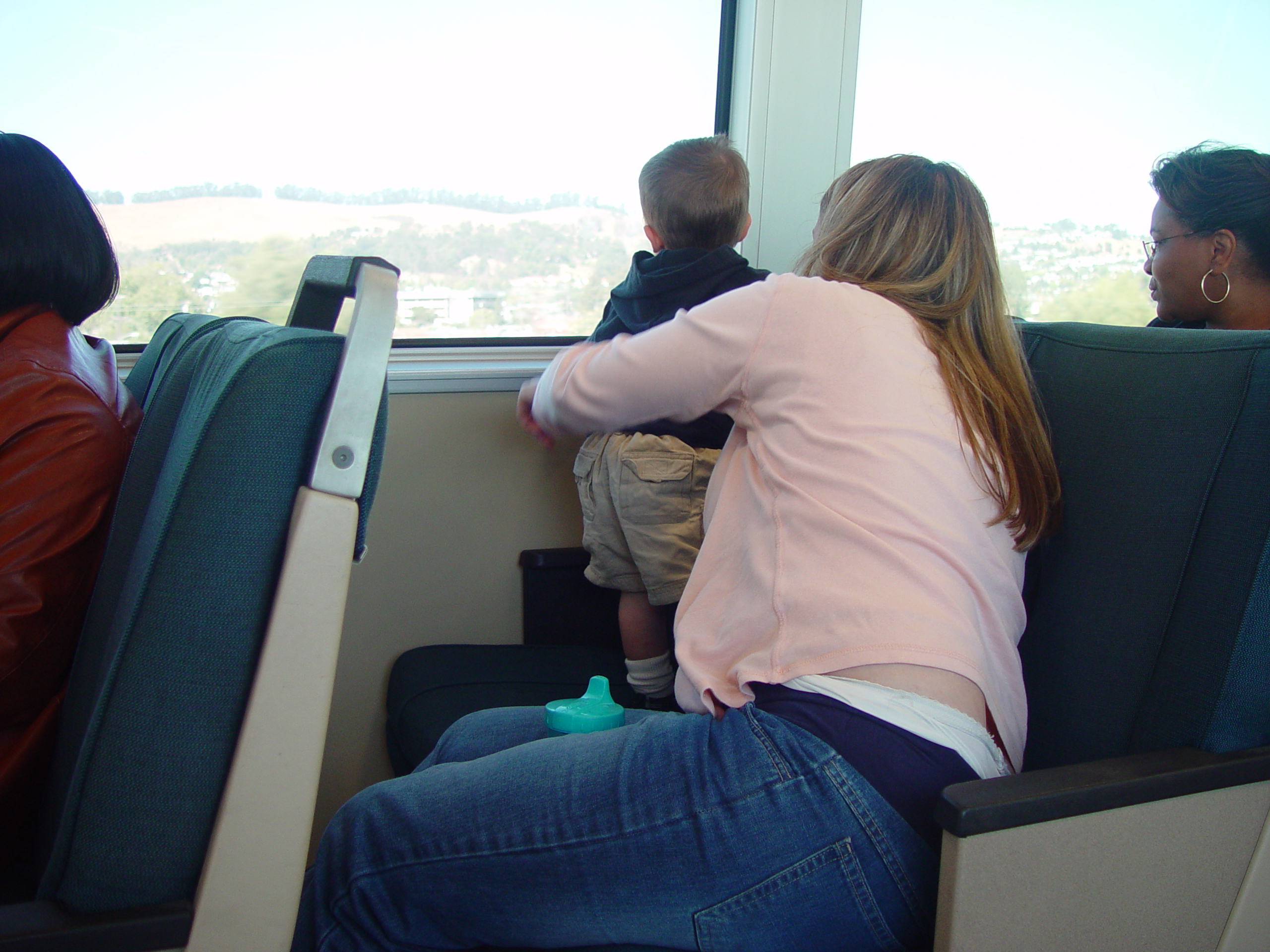 Visiting Grandma & Grandpa Palmer (Castro Valley, California), San Francisco