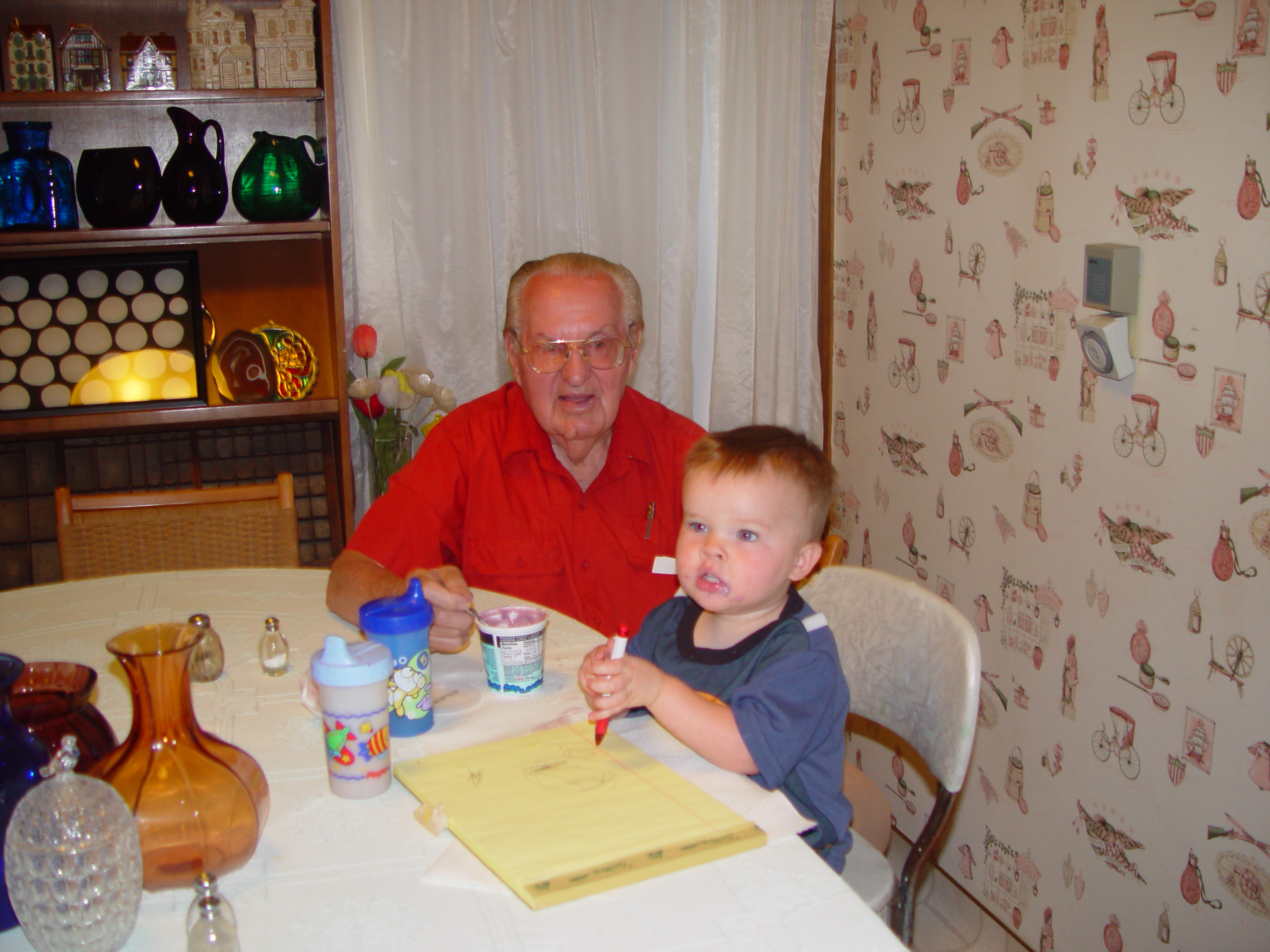 Visiting Grandma & Grandpa Palmer (Castro Valley, California), San Francisco