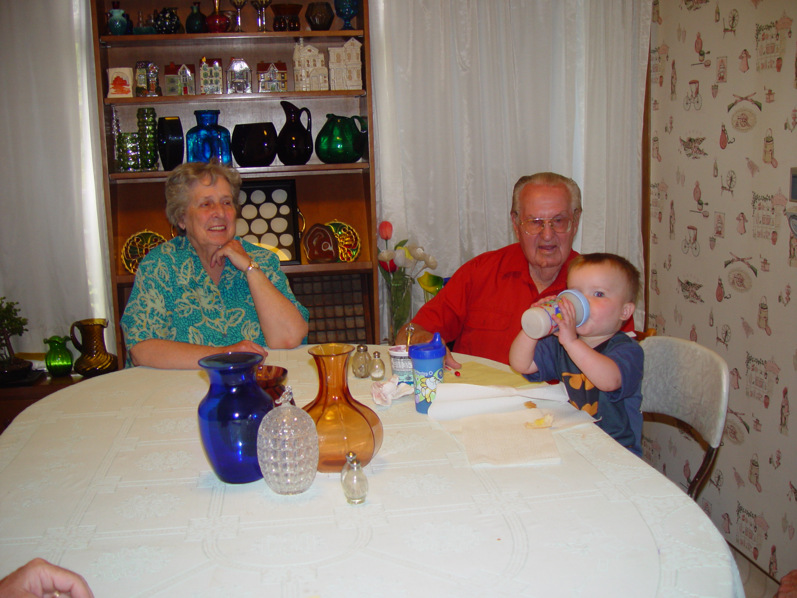 Visiting Grandma & Grandpa Palmer (Castro Valley, California), San Francisco