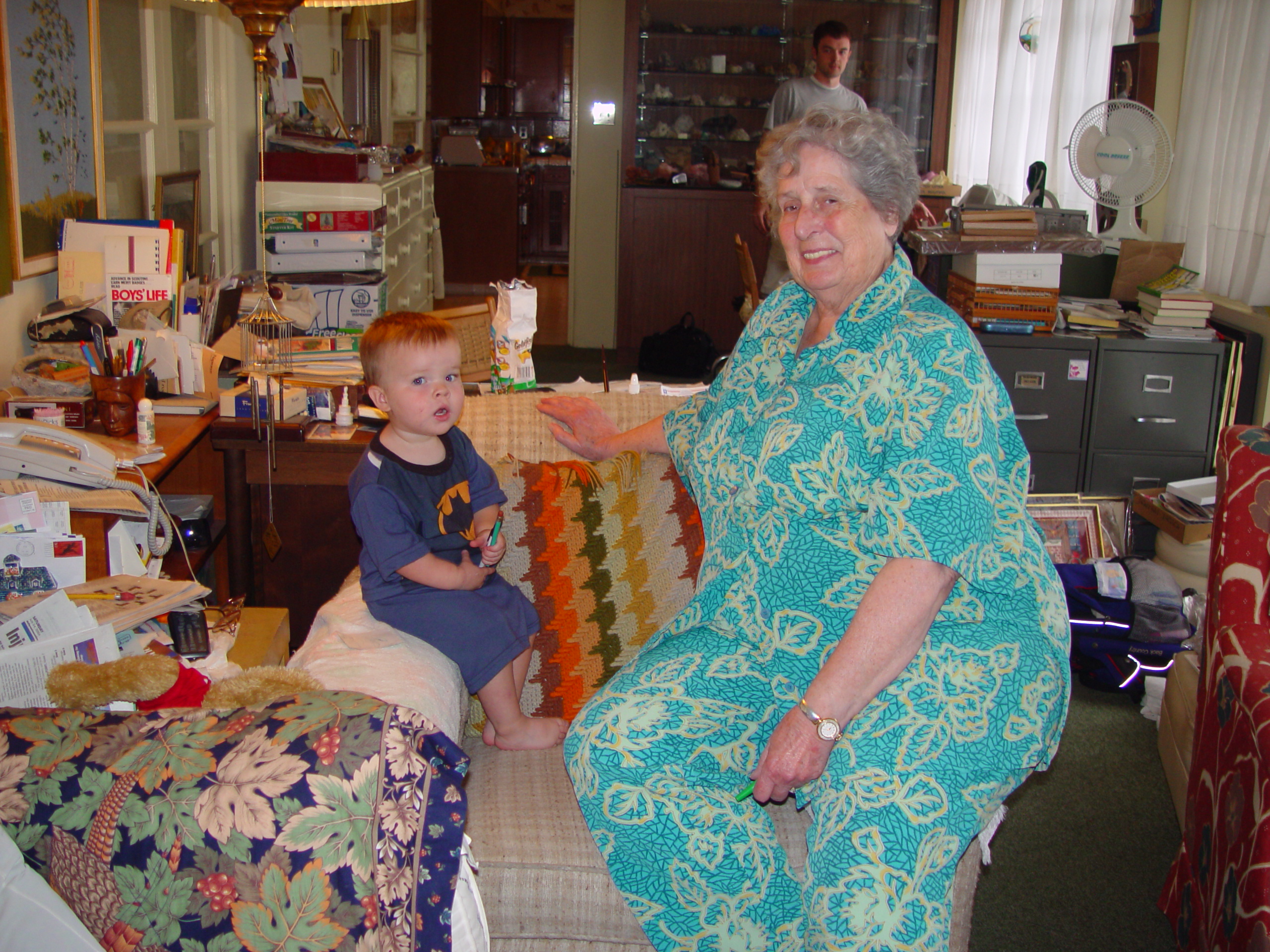 Visiting Grandma & Grandpa Palmer (Castro Valley, California), San Francisco