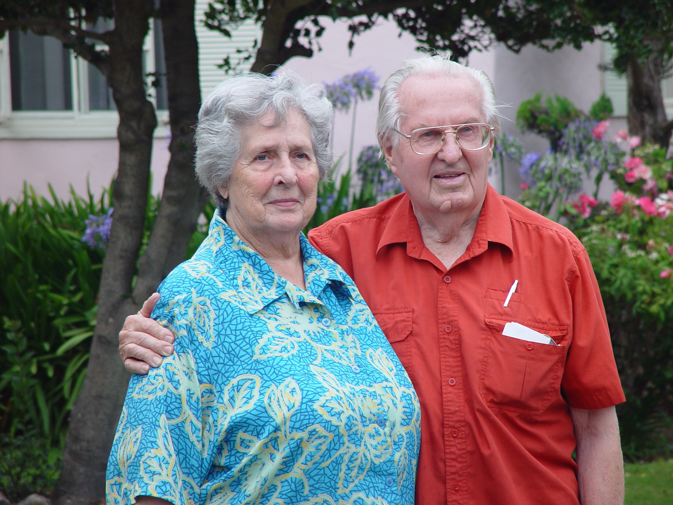 Visiting Grandma & Grandpa Palmer (Castro Valley, California), San Francisco