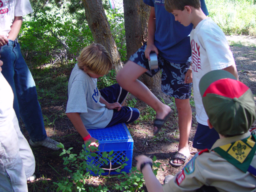 Chris & Ben go to Scout Camp (Camp Bartlett, Idaho)