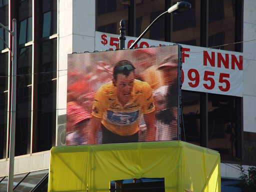 Lance Armstrong's 6th Tour de France Celebration