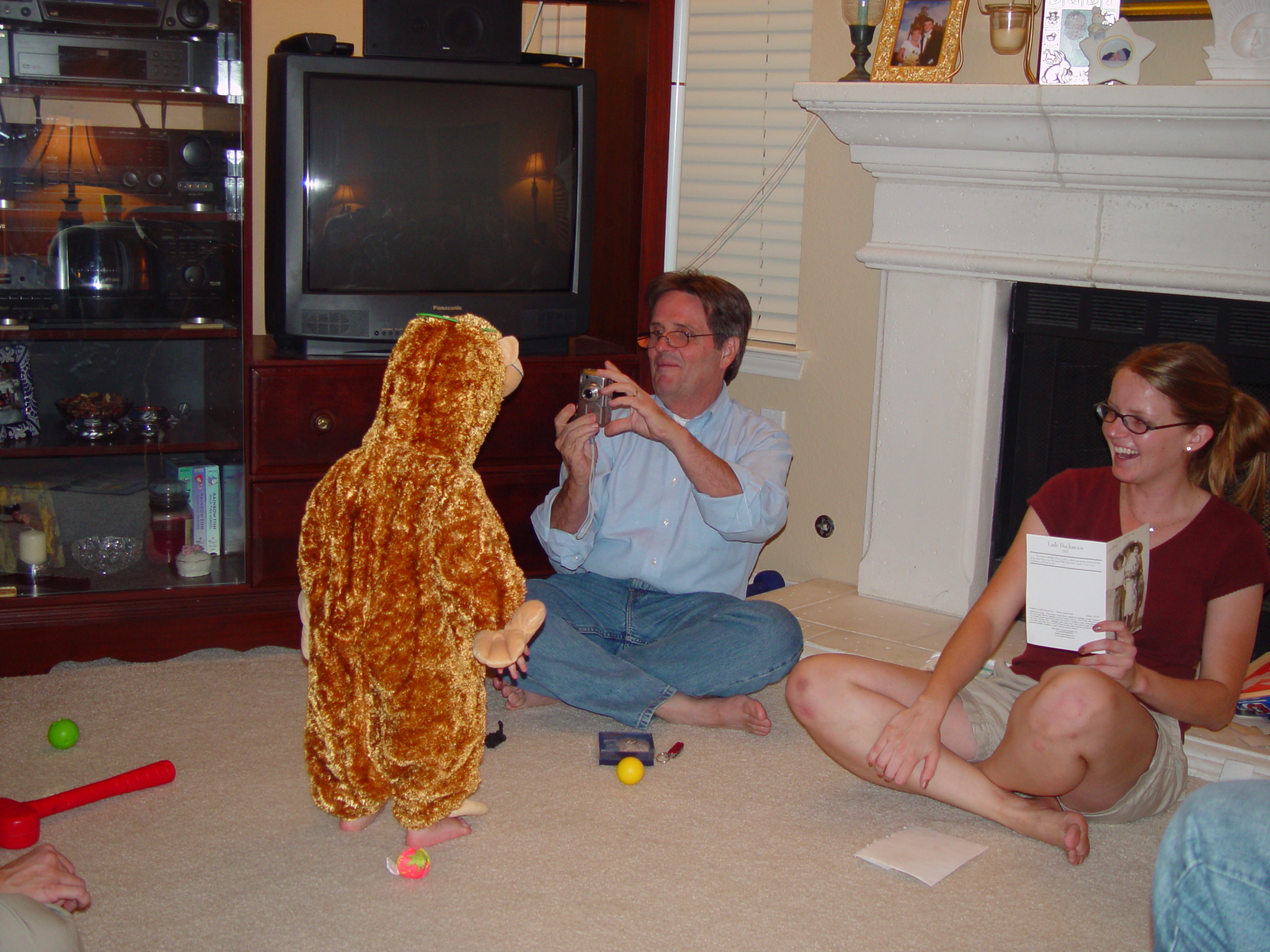 Meghann's Birthday, Zack's Monkey Suit