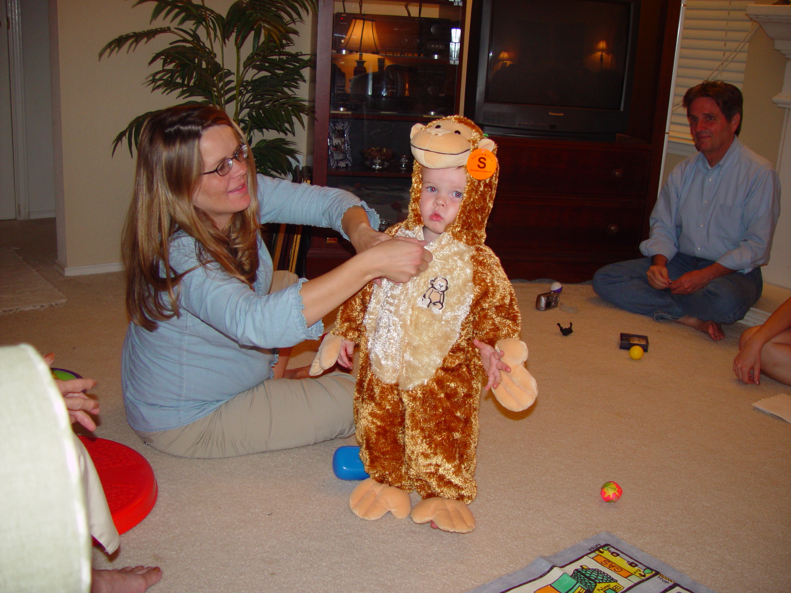 Meghann's Birthday, Zack's Monkey Suit