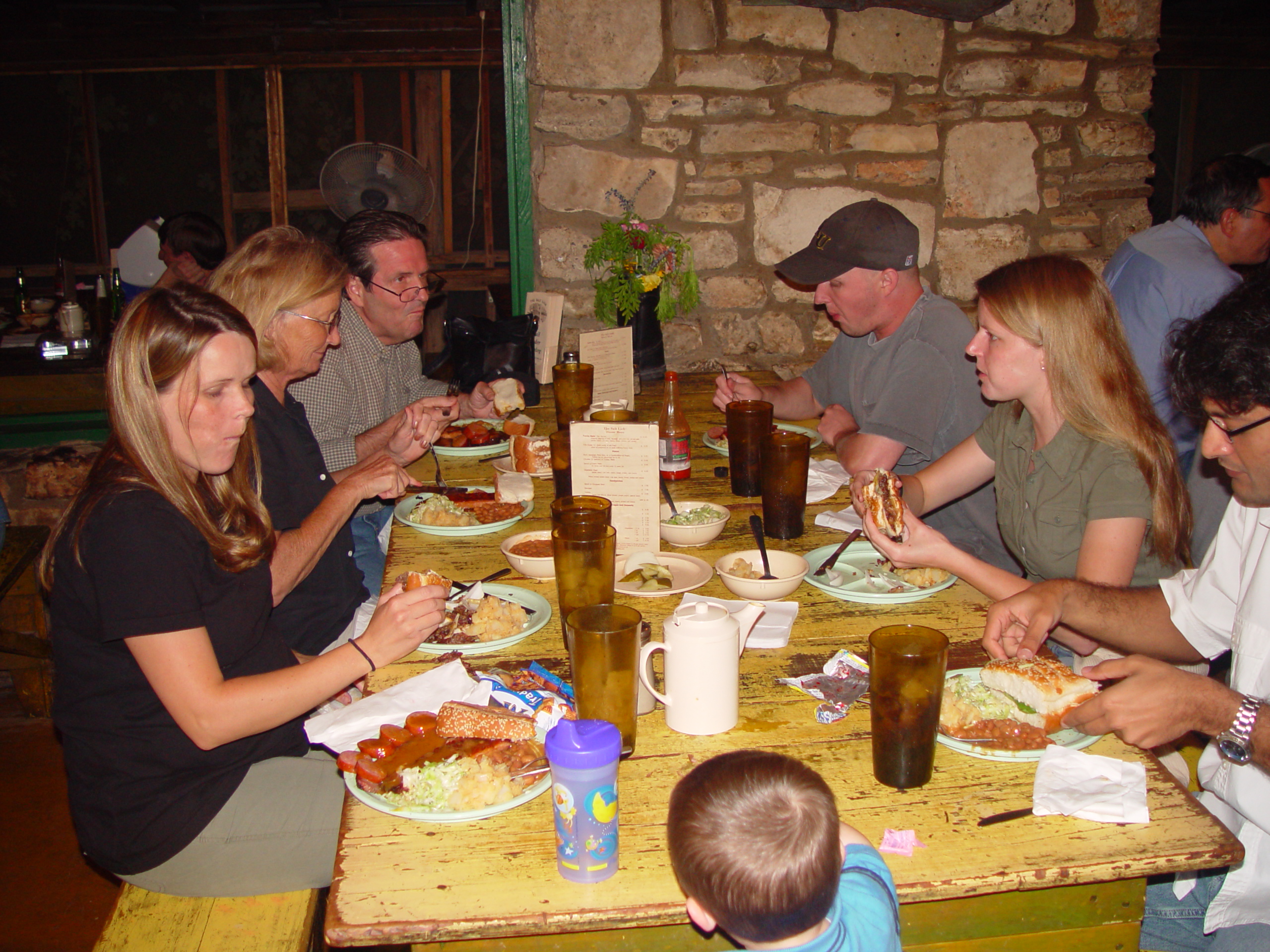 L.B.J. Boyhood Home & Ranch (Johnson City, Texas), The Salt Lick (Driftwood, Texas)