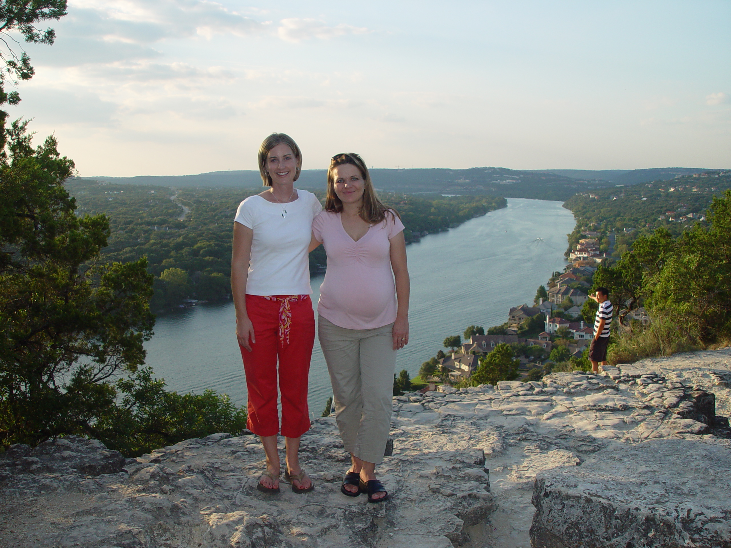 Sarah, Jason, and Hallie Dunn Come To Visit, The Austin Bats