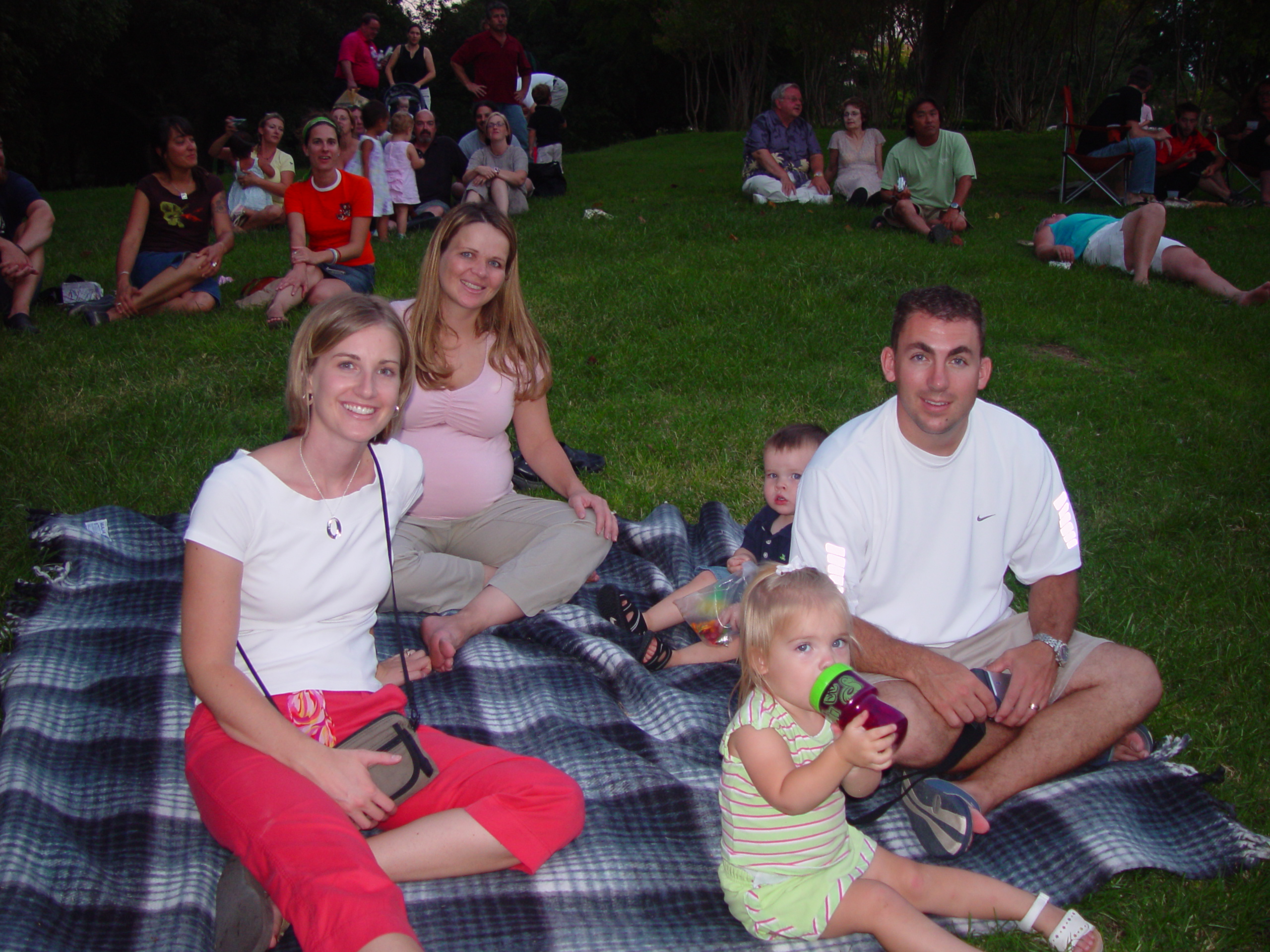 Sarah, Jason, and Hallie Dunn Come To Visit, The Austin Bats