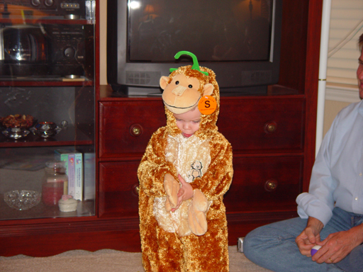 Meghann's Birthday, Zack's Monkey Suit