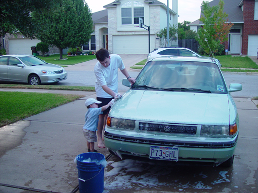 Texas Roadkill, Washing the Car, and Of Course Zack