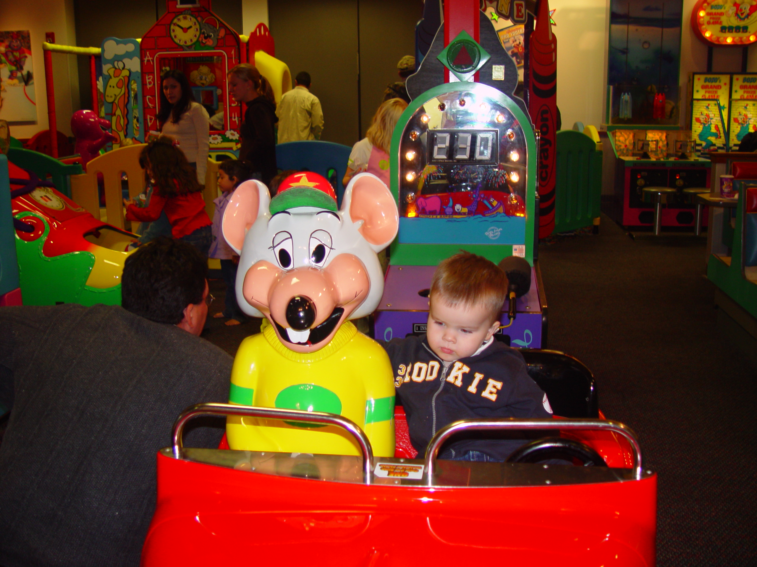 Chuck E. Cheese, Texas Football, Capital Gym