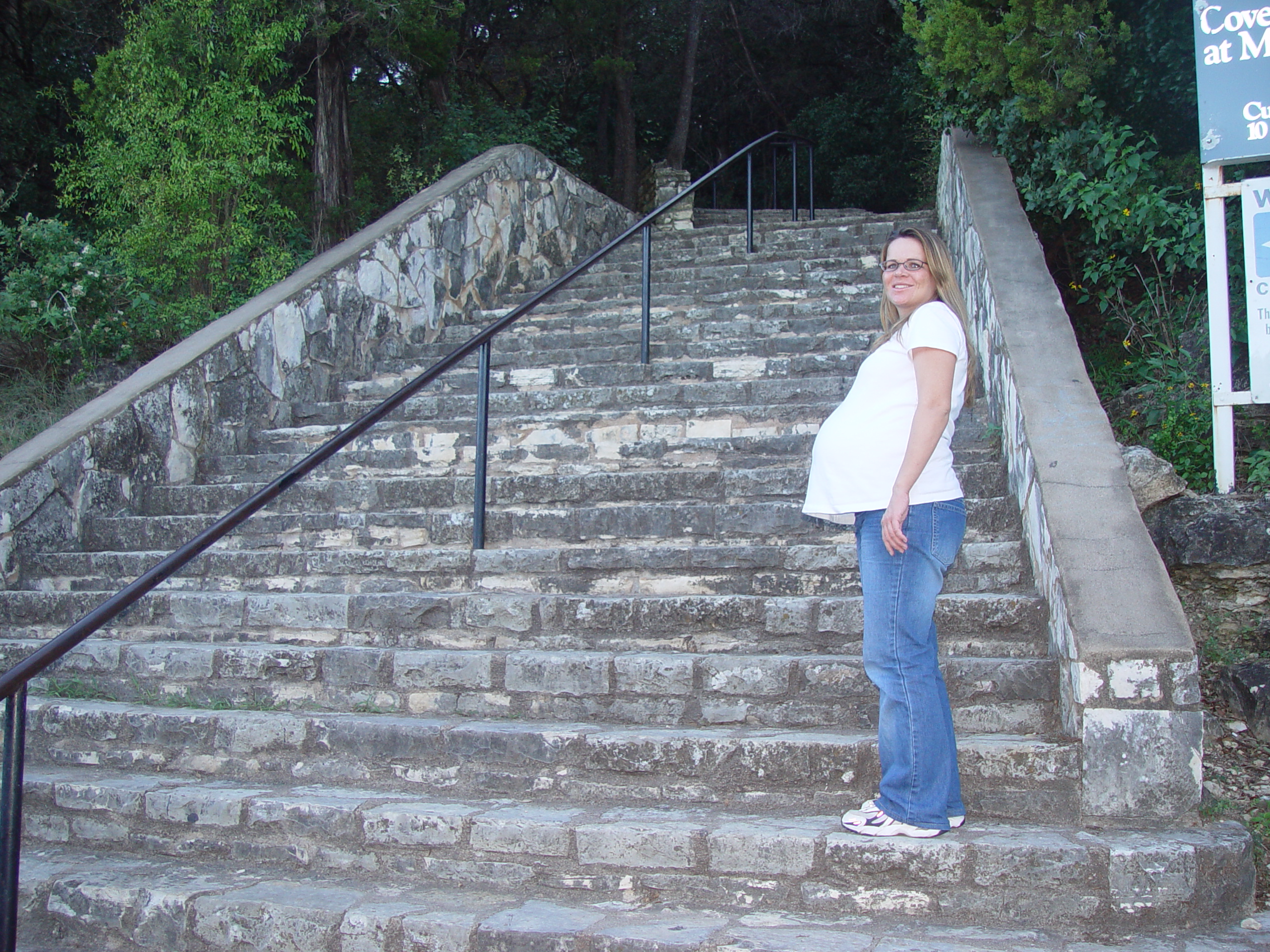 Trying to Induce Labor on Mt. Bonnell