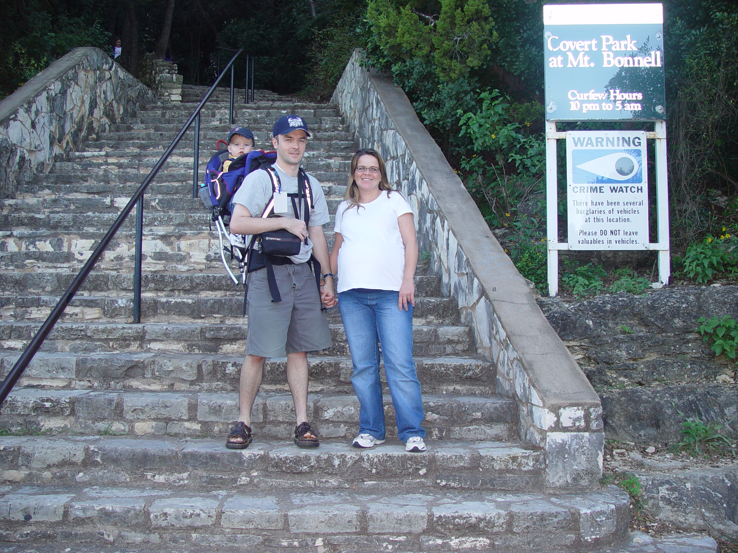 Trying to Induce Labor on Mt. Bonnell