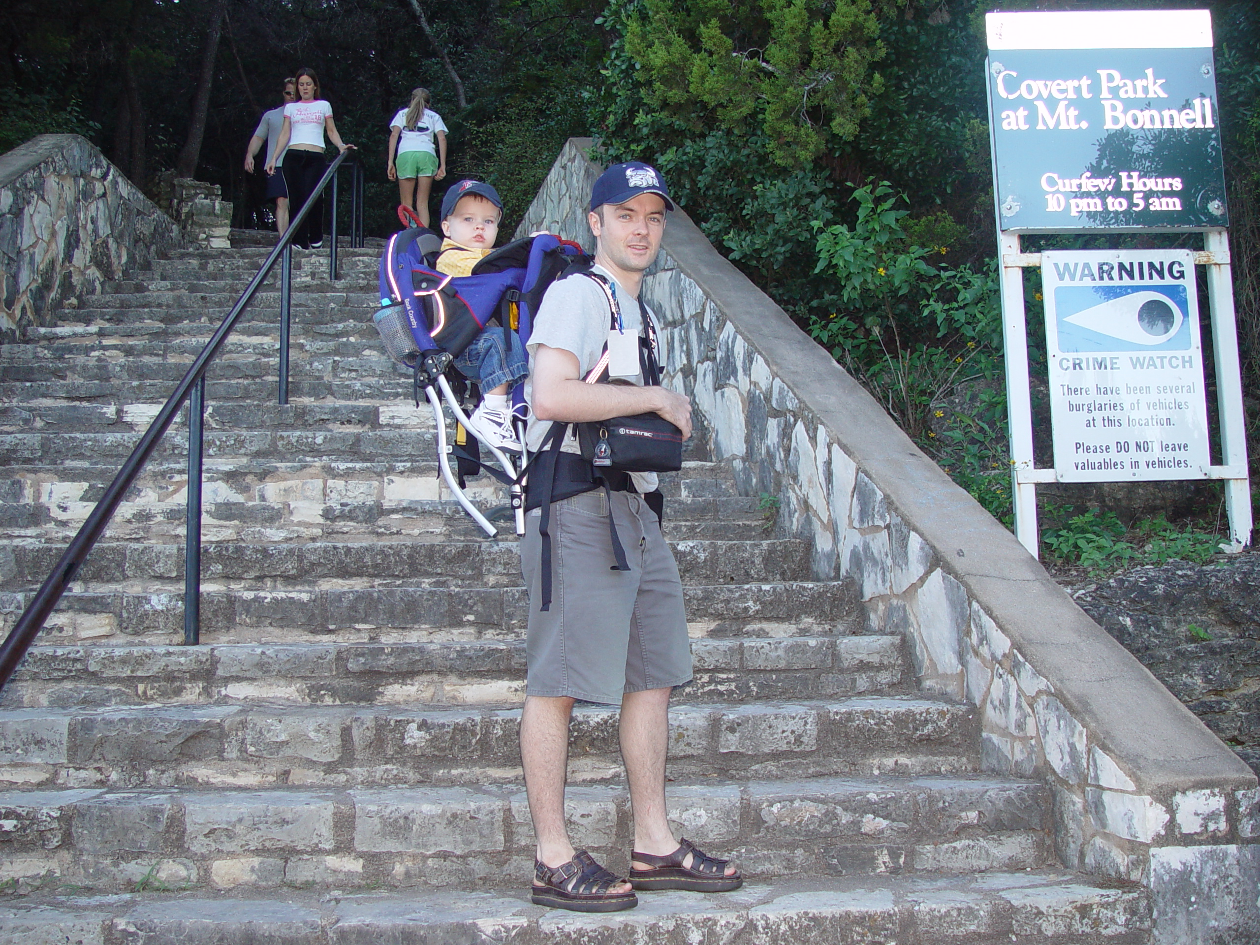 Trying to Induce Labor on Mt. Bonnell