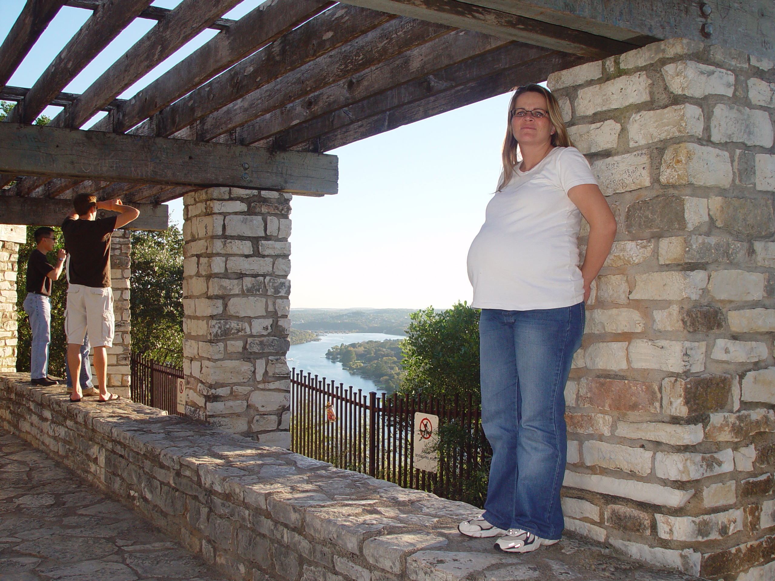 Trying to Induce Labor on Mt. Bonnell