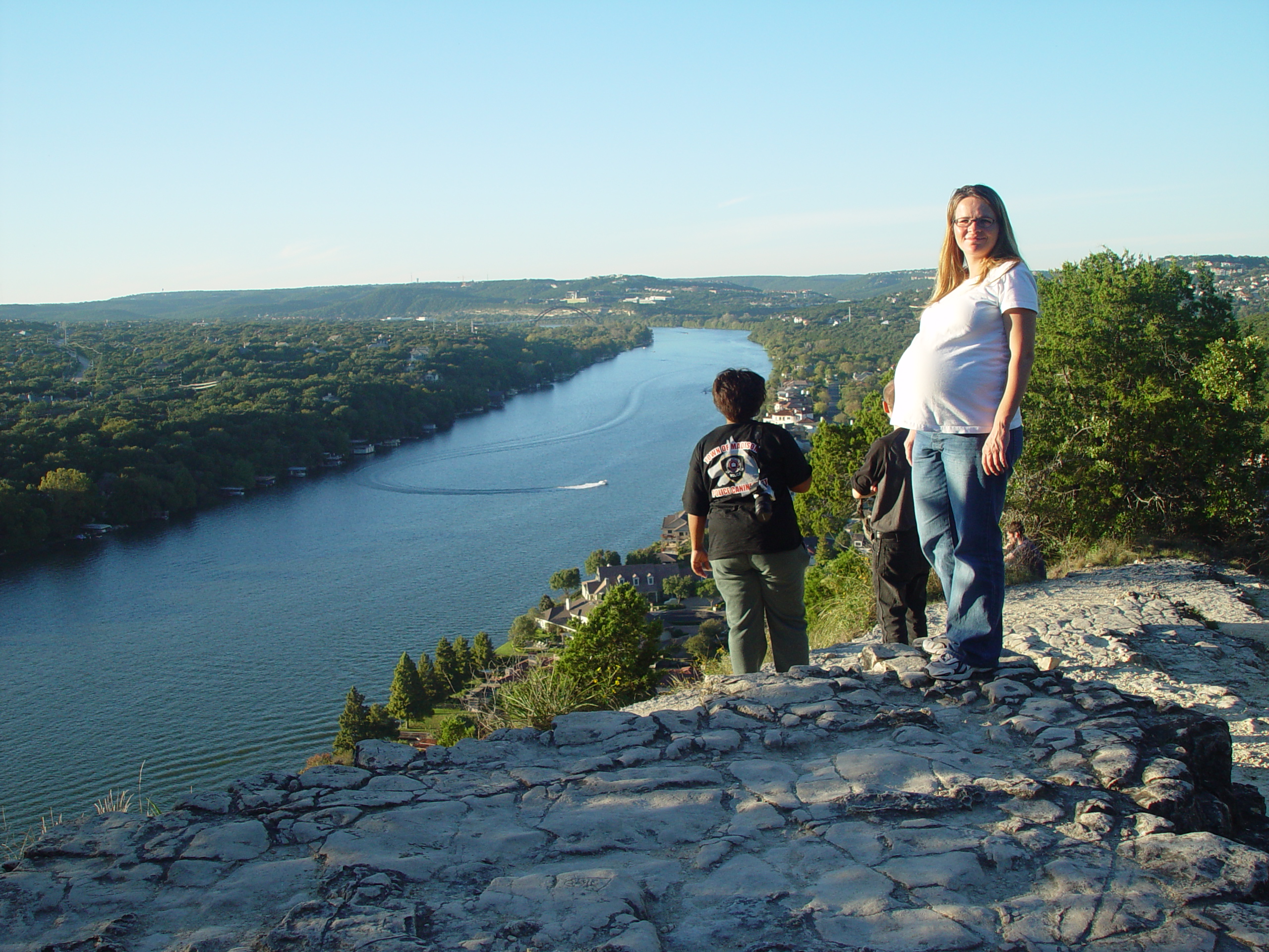 Trying to Induce Labor on Mt. Bonnell