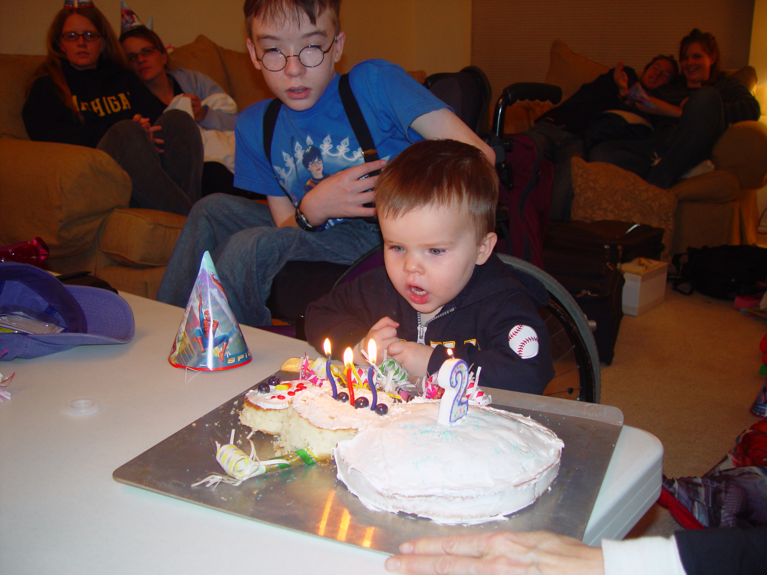 Thanksgiving 2004, Seaworld, Zack's Early 2nd Birthday