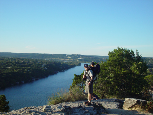 Trying to Induce Labor on Mt. Bonnell