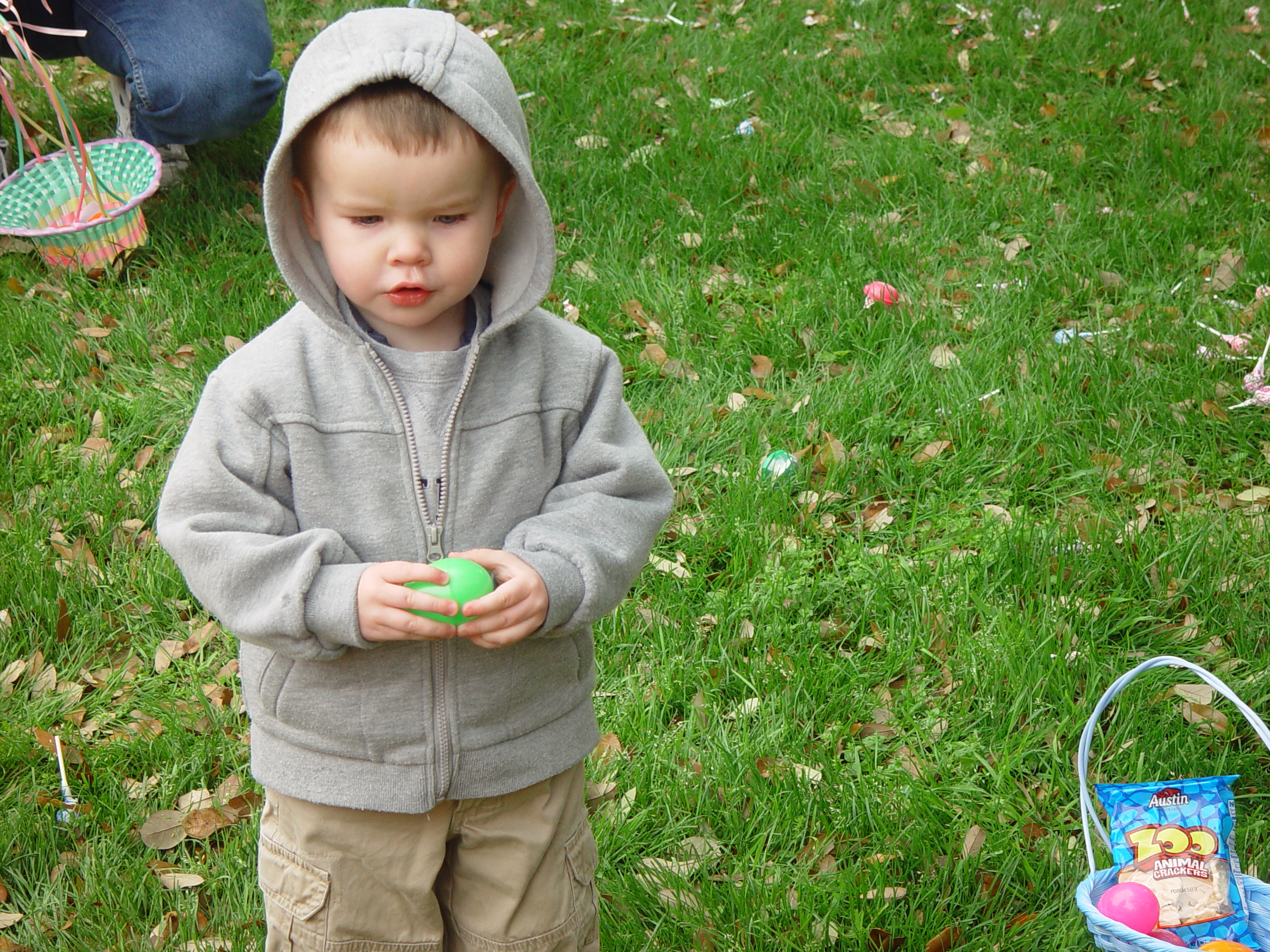 Zack's 1st Black Eye, Easter 2005