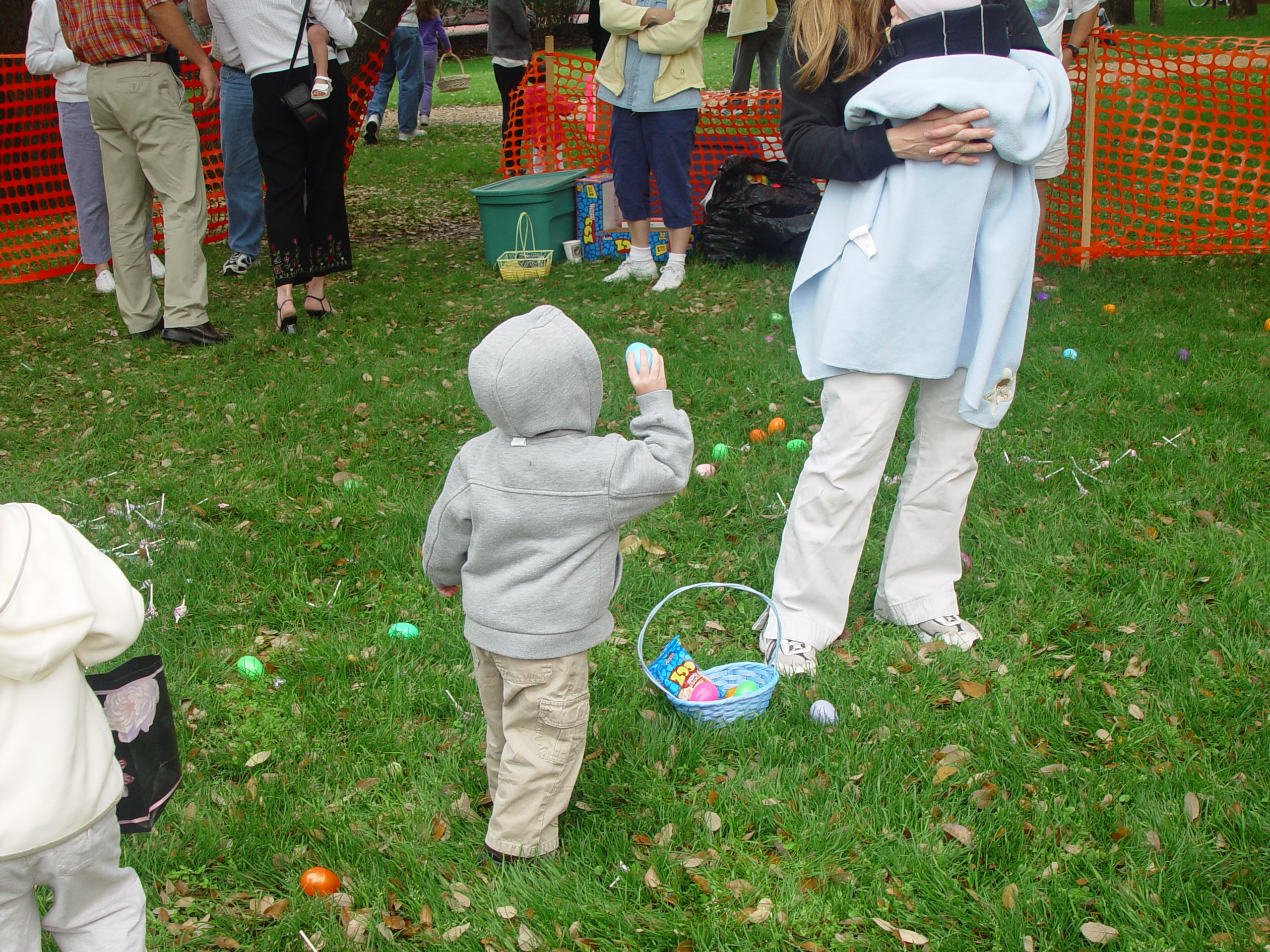 Zack's 1st Black Eye, Easter 2005