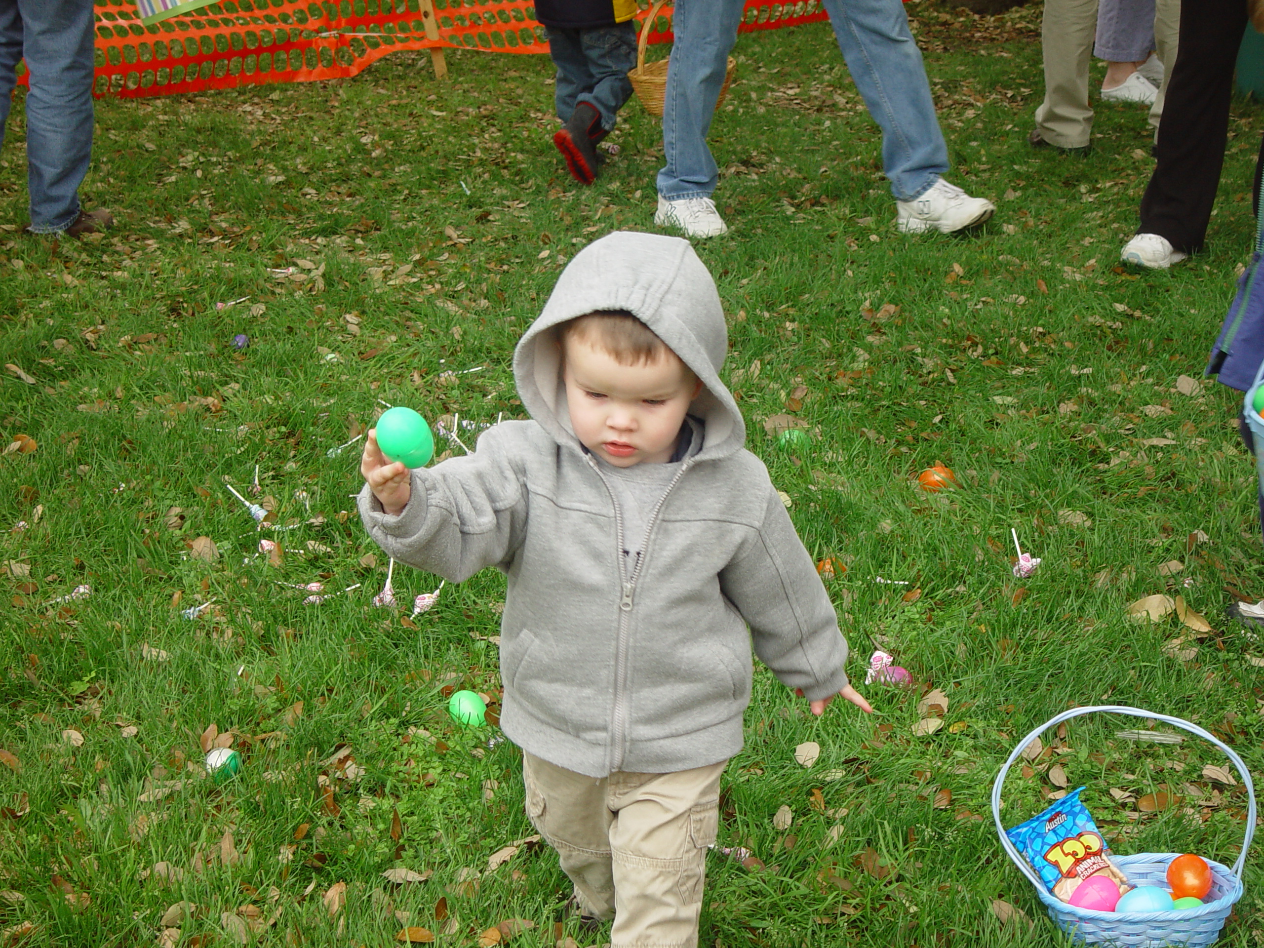 Zack's 1st Black Eye, Easter 2005