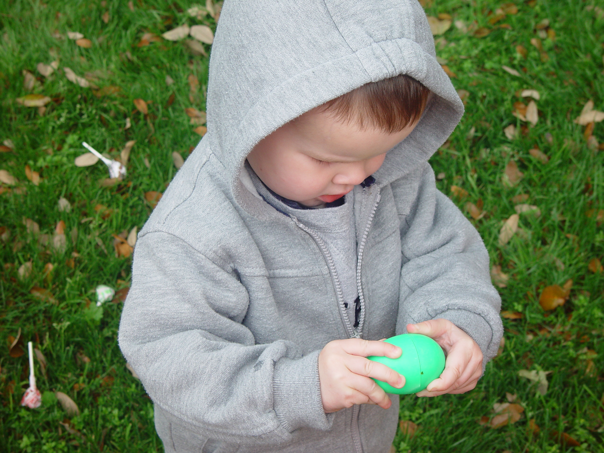 Zack's 1st Black Eye, Easter 2005