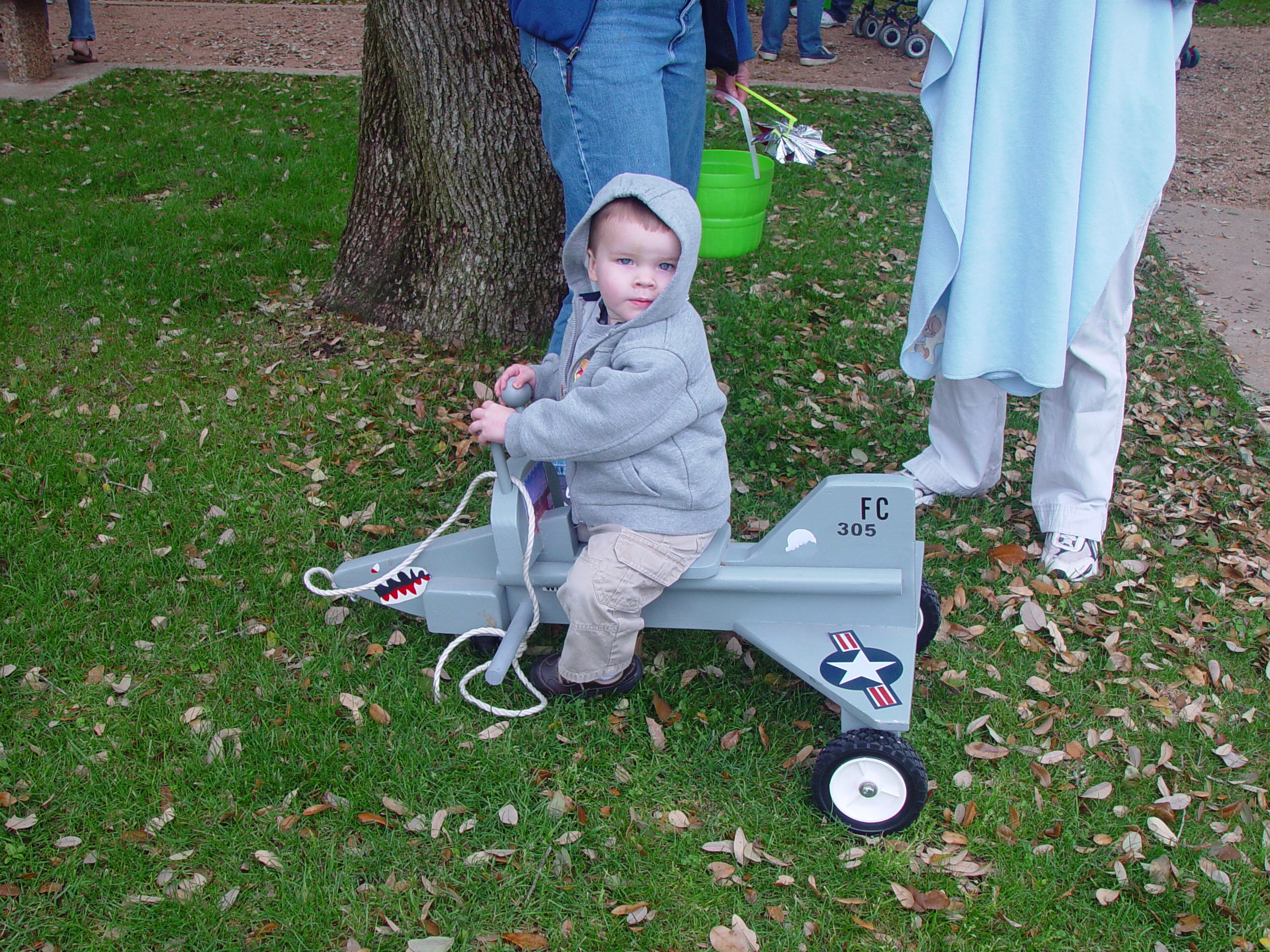 Zack's 1st Black Eye, Easter 2005