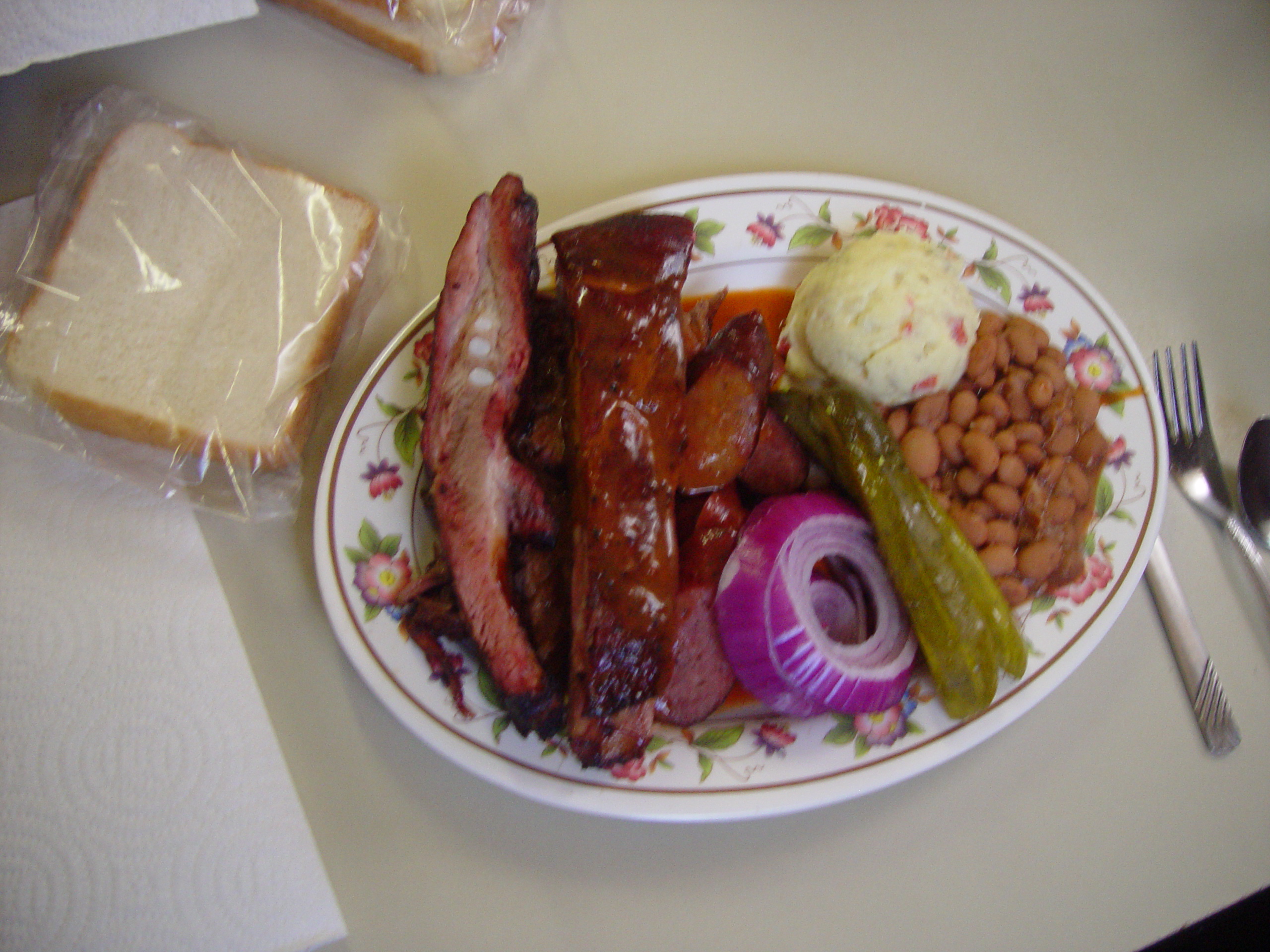 Tri-State Trip - World's Best BBQ: New Zion Missionary Baptist Church's Barbecue (Huntsville, TX)