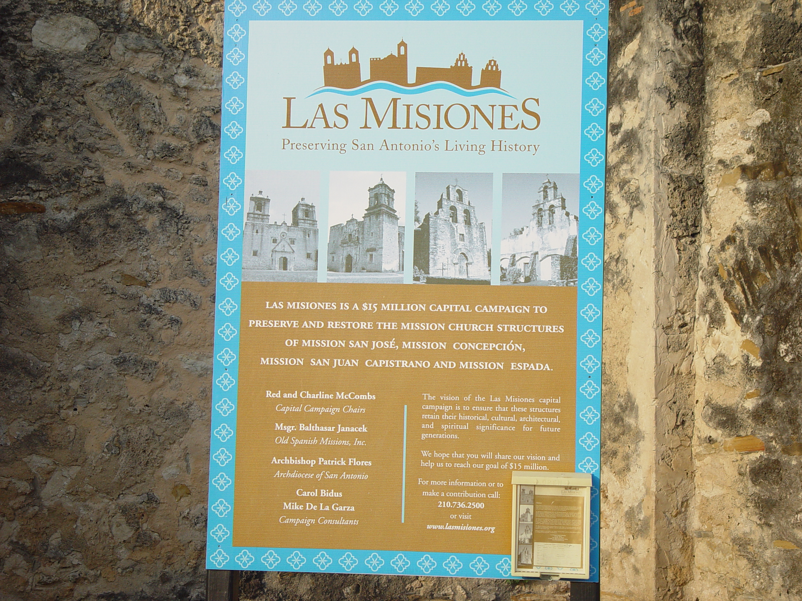 San Antonio Temple Open House, San Antonio Mission Trail