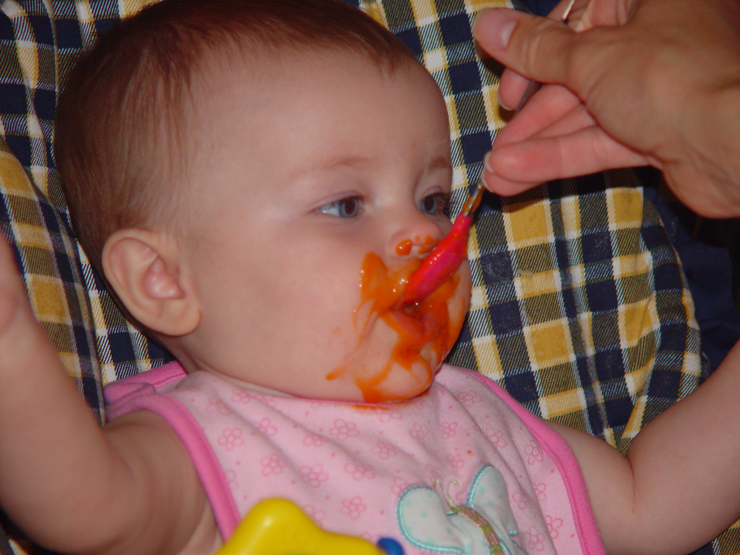 Ava Has Solid Foods, San Antonio Jubilee, Ava's 1st Teeth