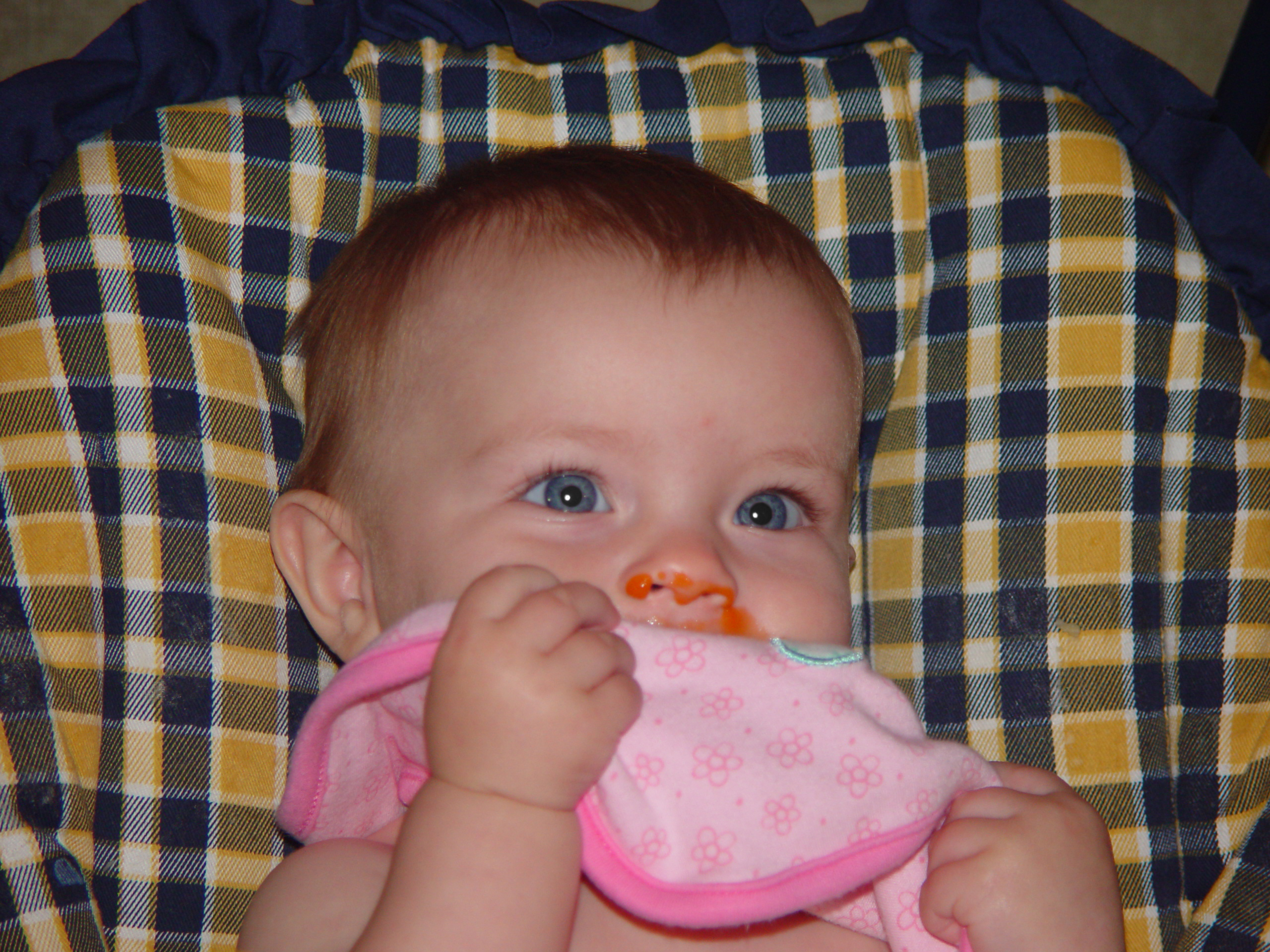 Ava Has Solid Foods, San Antonio Jubilee, Ava's 1st Teeth