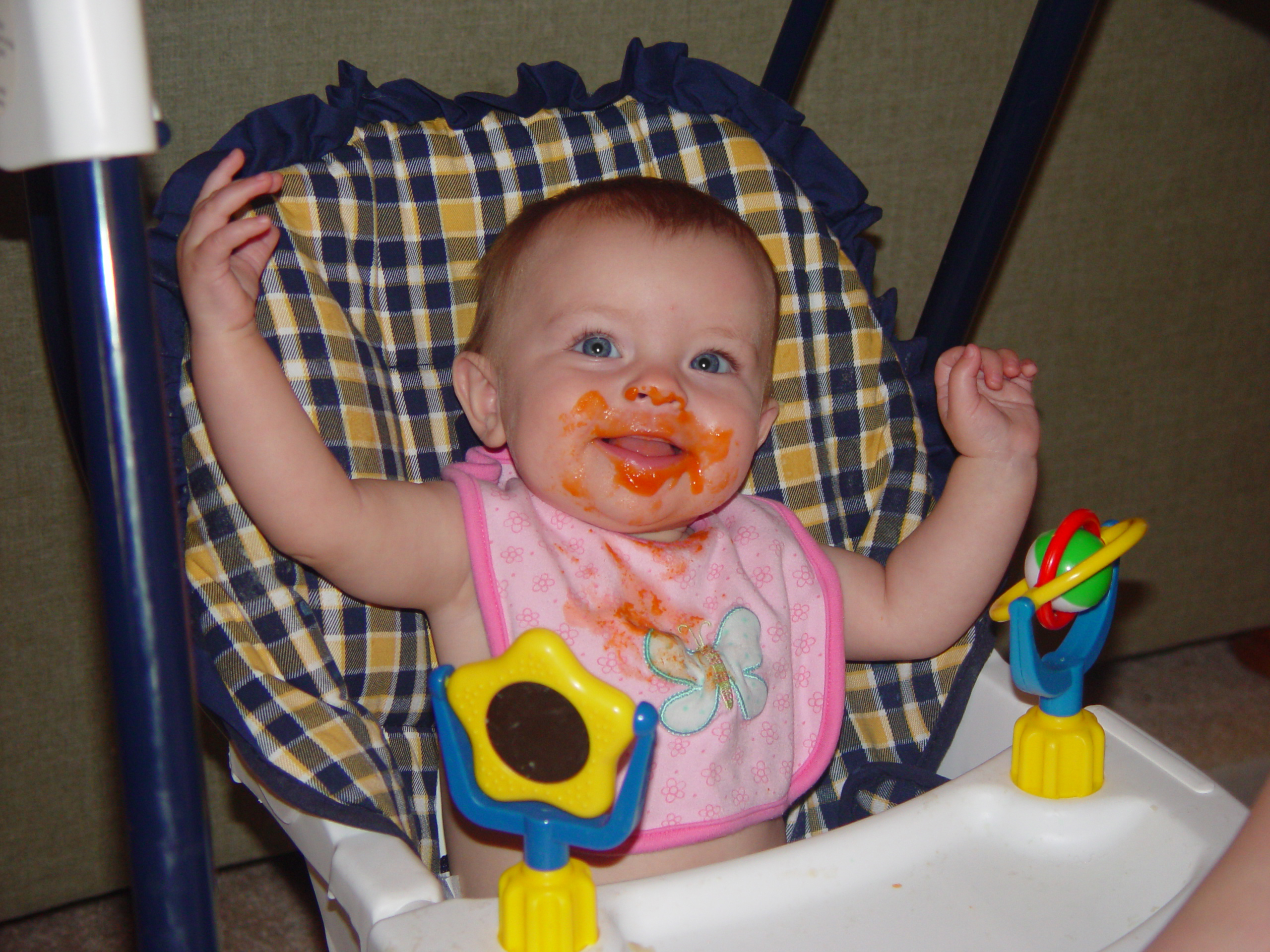 Ava Has Solid Foods, San Antonio Jubilee, Ava's 1st Teeth