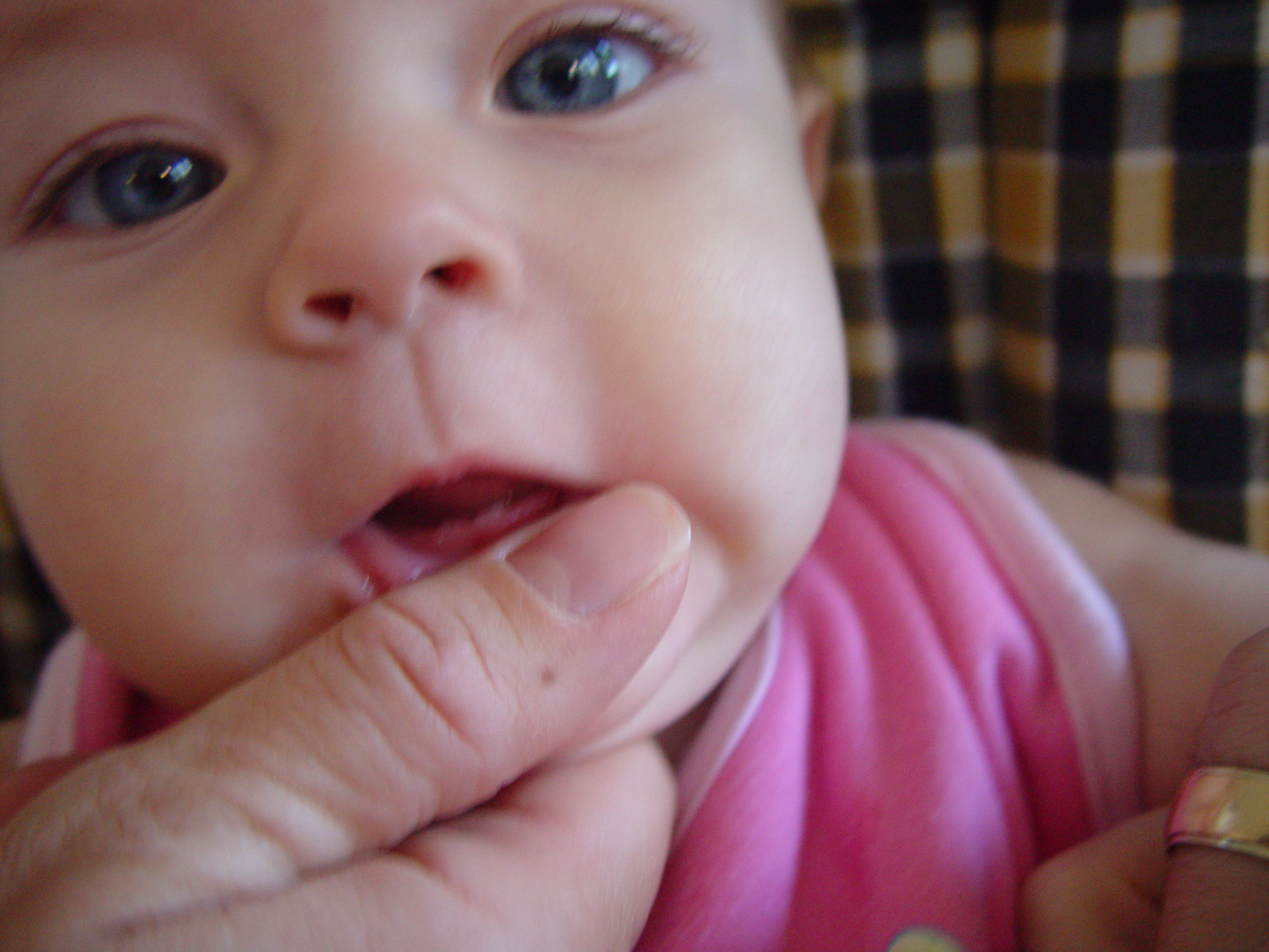 Ava Has Solid Foods, San Antonio Jubilee, Ava's 1st Teeth