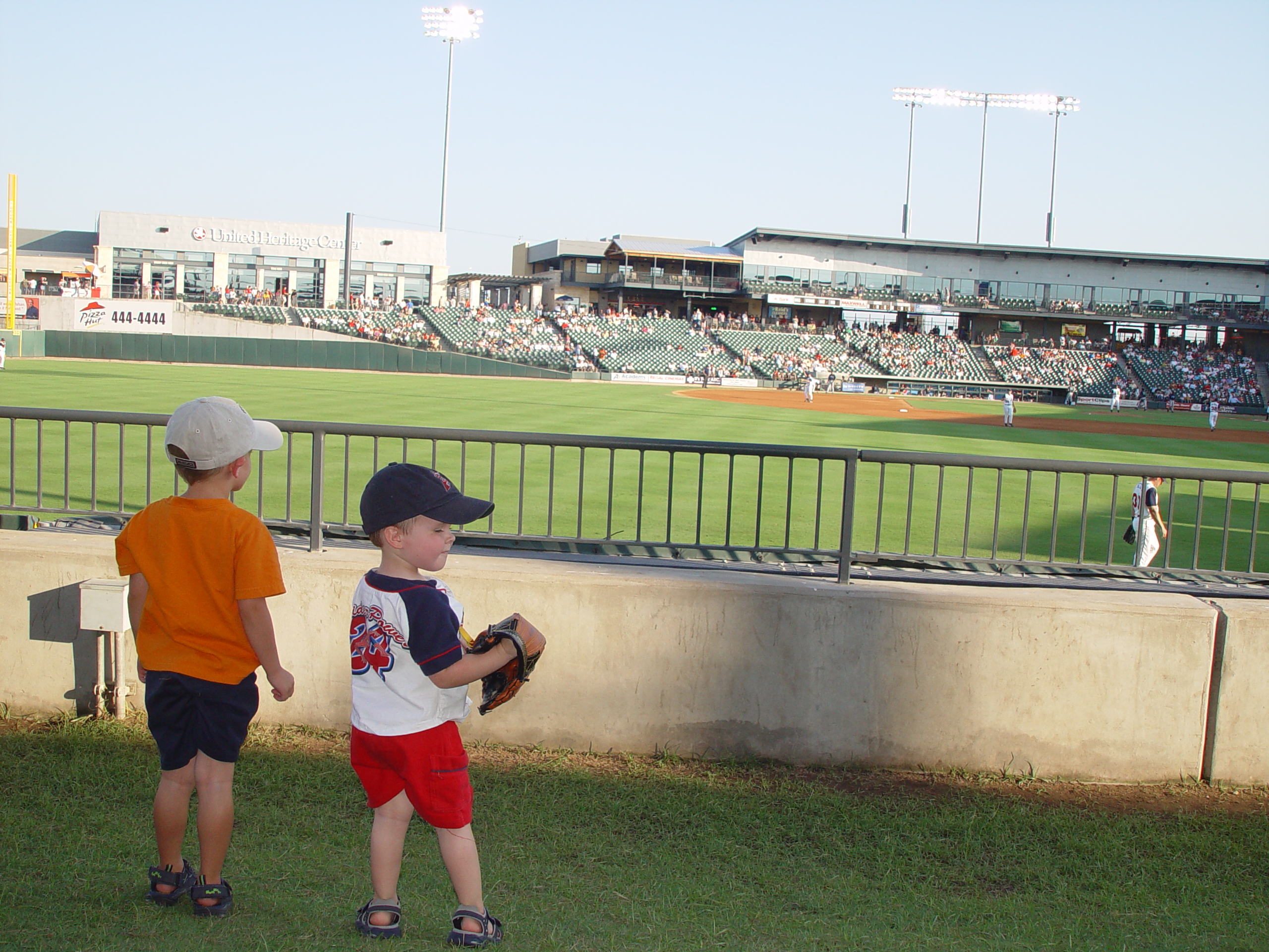 Round Rock Express Baseball Game, 4th of July