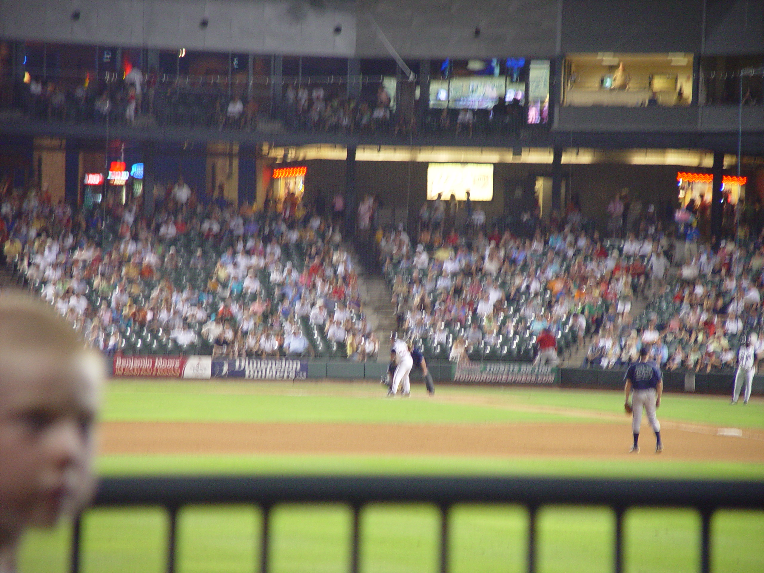 Round Rock Express Baseball Game, 4th of July