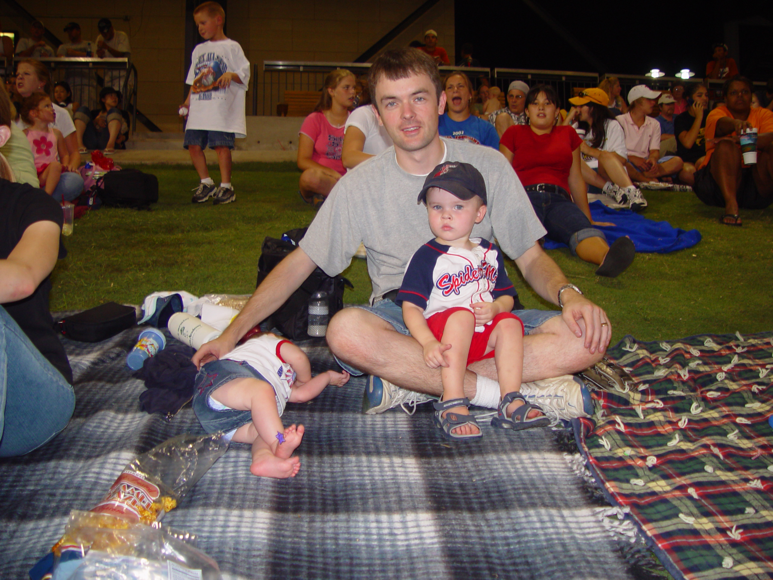 Round Rock Express Baseball Game, 4th of July