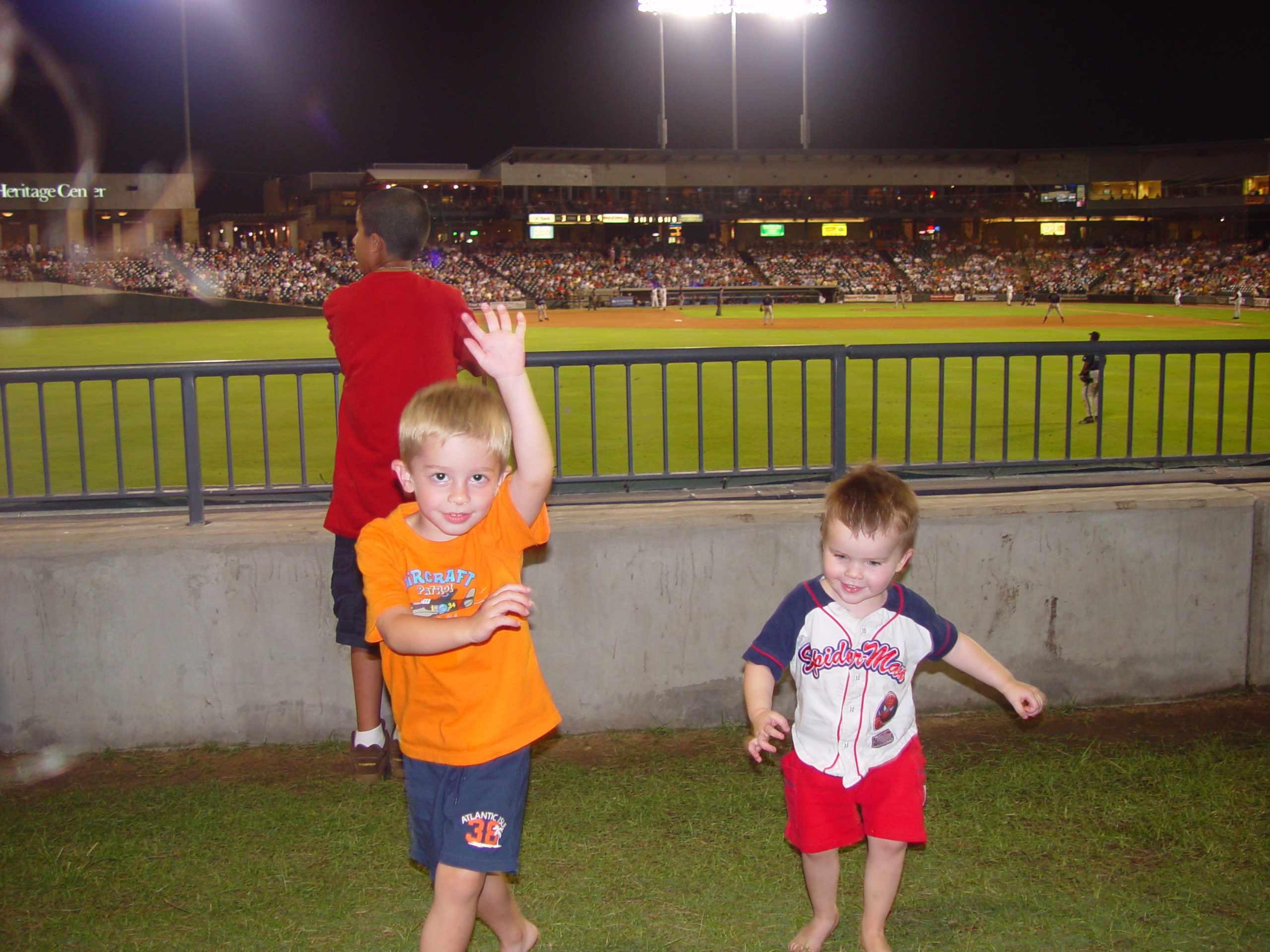 Round Rock Express Baseball Game, 4th of July