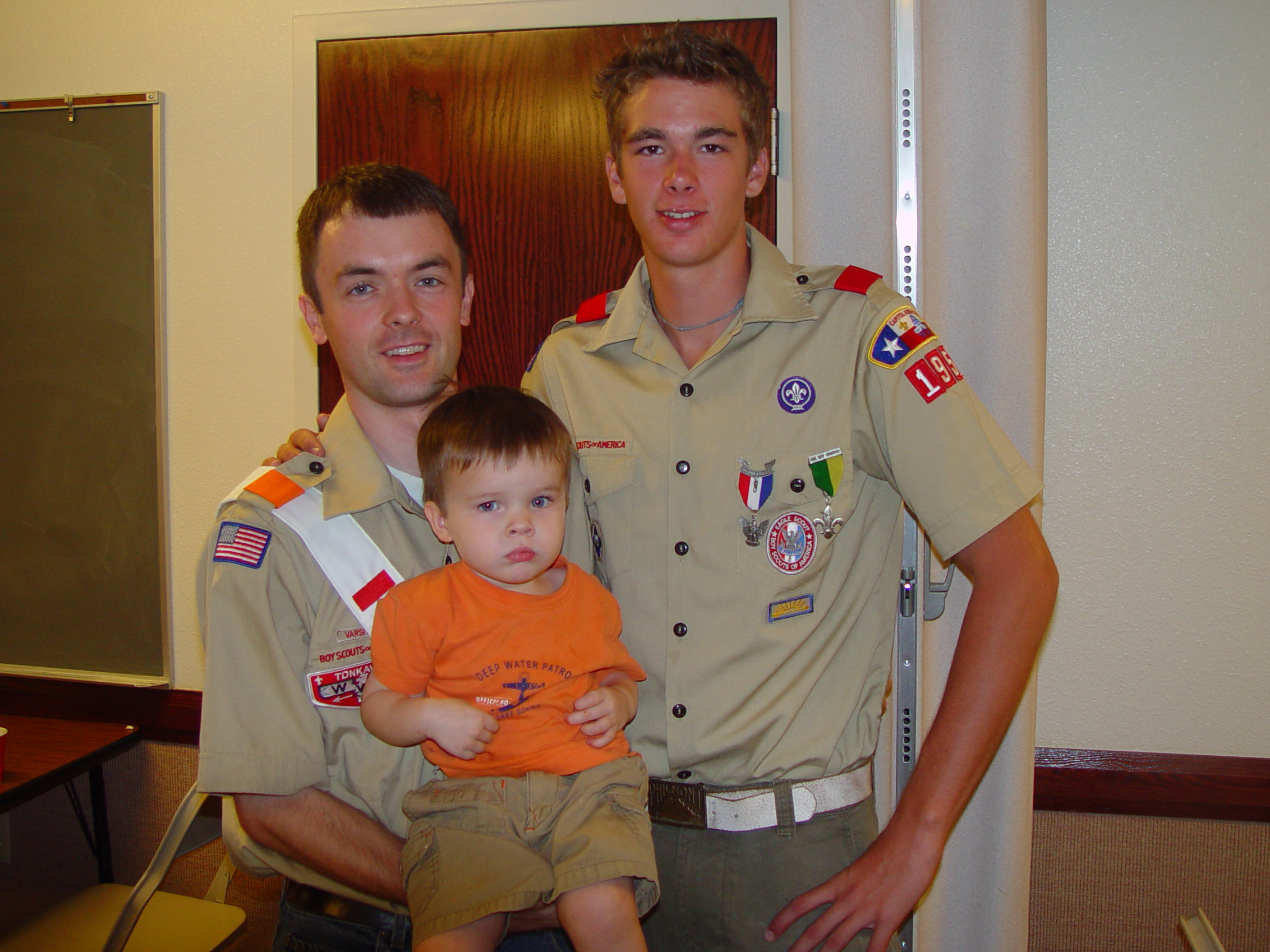 The Israelsen's Come to Visit, Todd Cronin's Eagle Scout Court of Honor