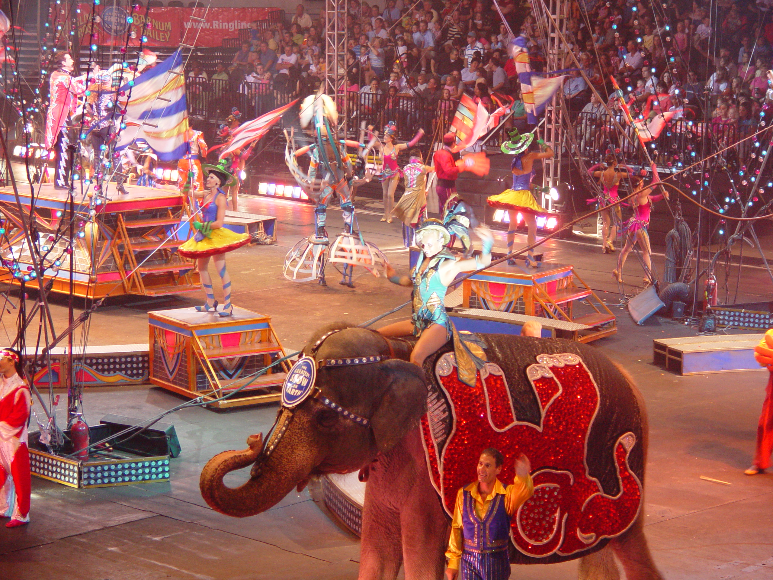 Ringling Bros. and Barnum & Bailey Circus with Grandma Palmer
