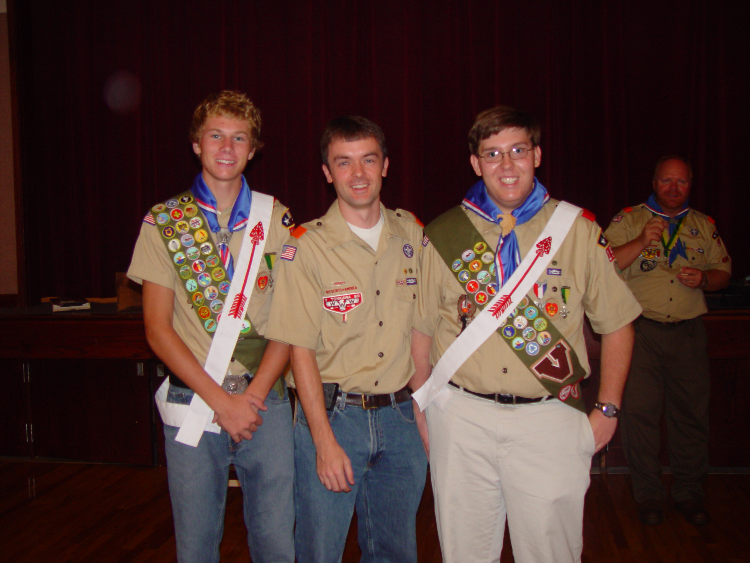 Austin Hatch & Jeff Richard's Eagle Court of Honor, Getting Ready For Our Trip