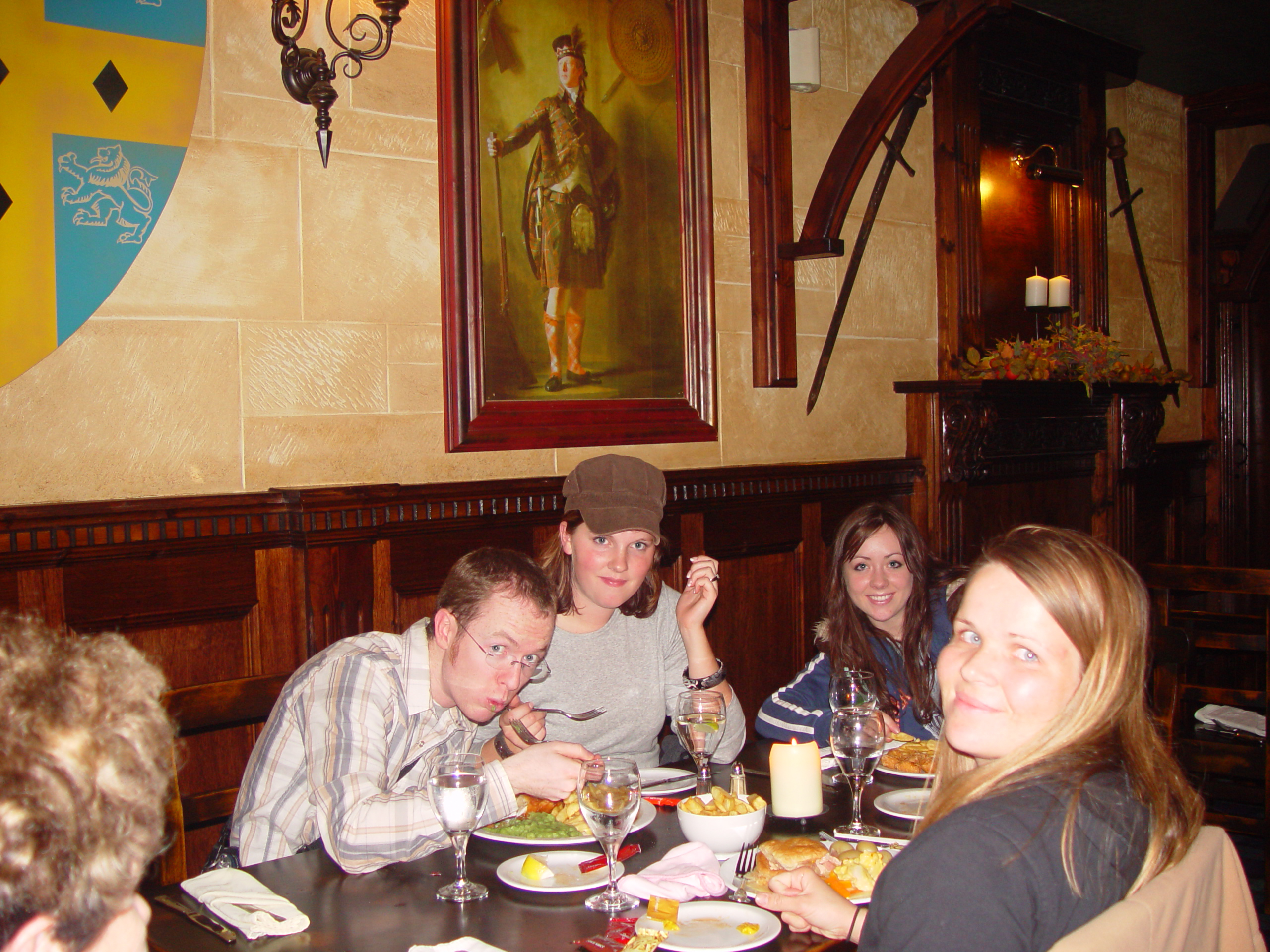 Europe Trip 2005 - Scotland Day 1 (Crookston Castle, Aberfoyle (The Forth Inn))